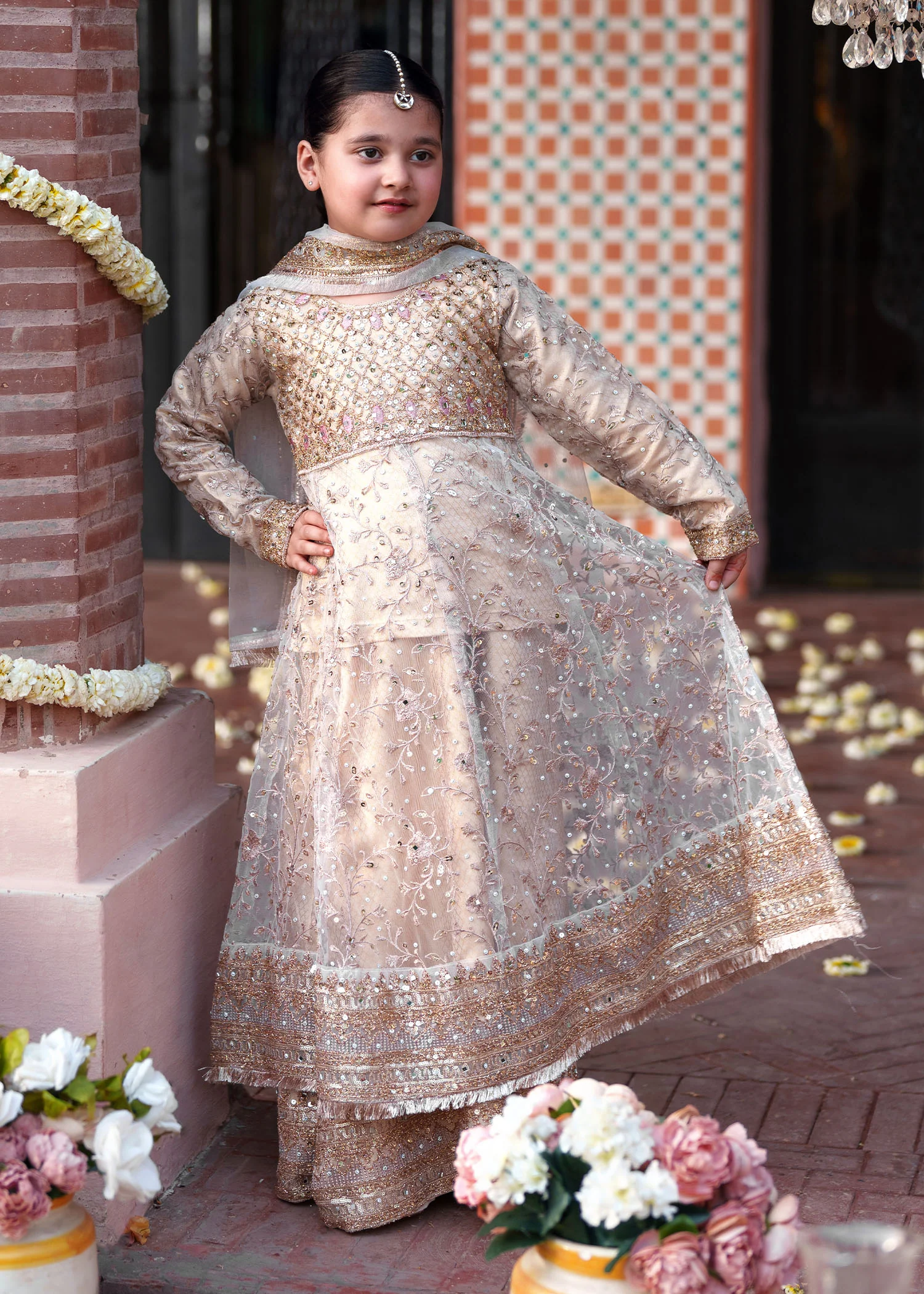 net Pishwas in Gold