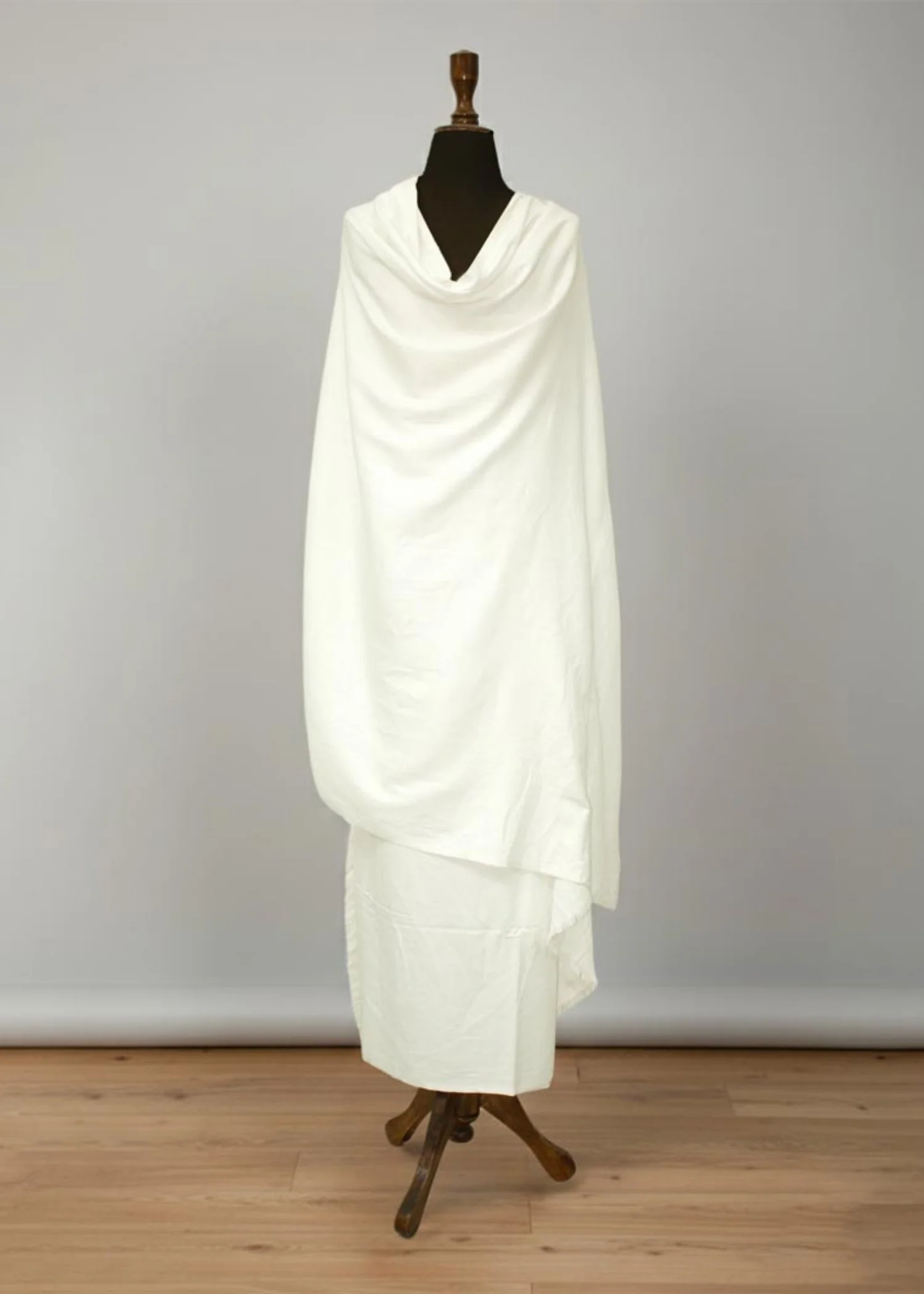 Ihram in White Color by - Trendy Men Ihram KZU0678