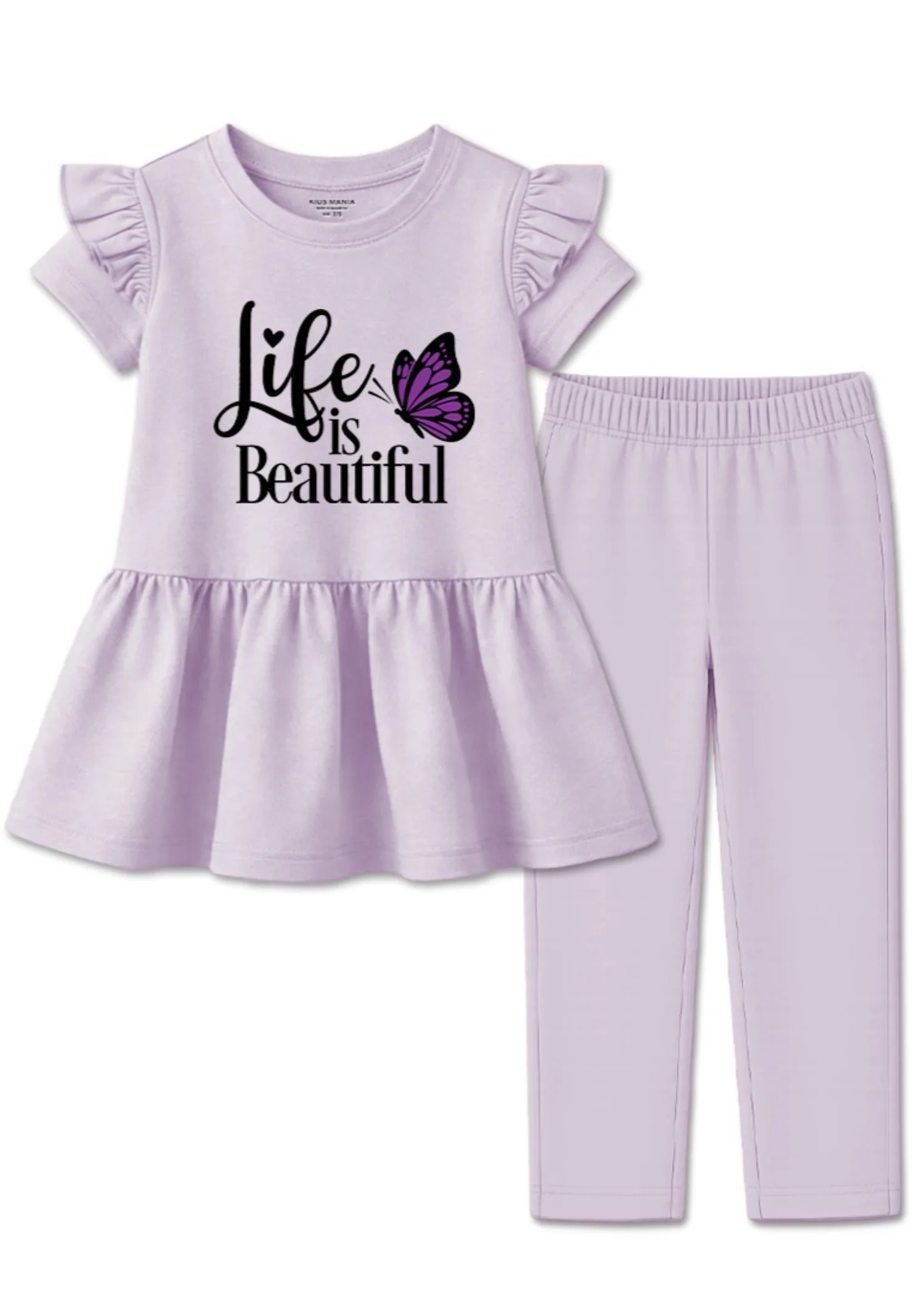 cotton Frock in Lavender