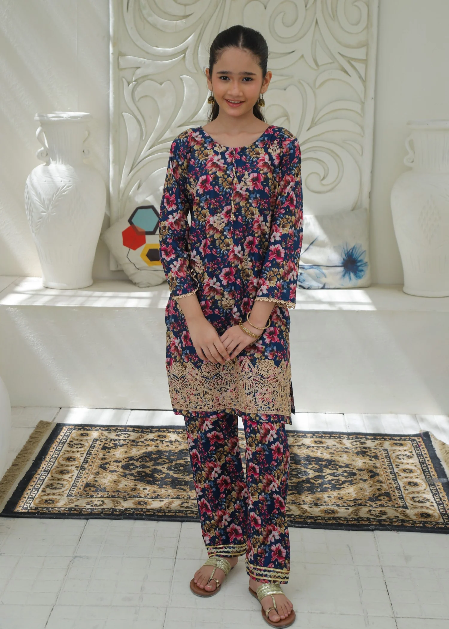 lawn Co Ord Sets in Blue