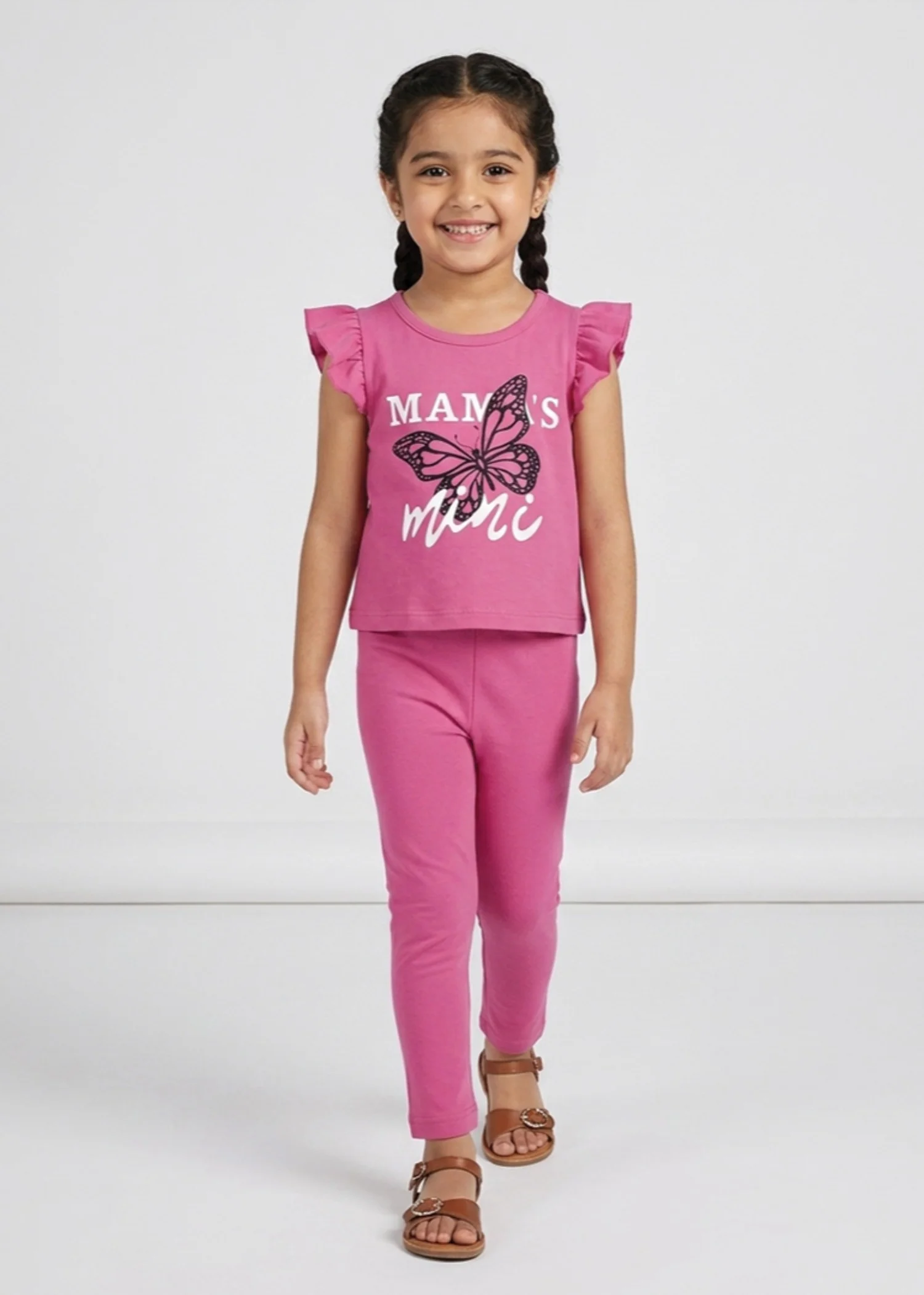 cotton T Shirt in Cotton candy pink