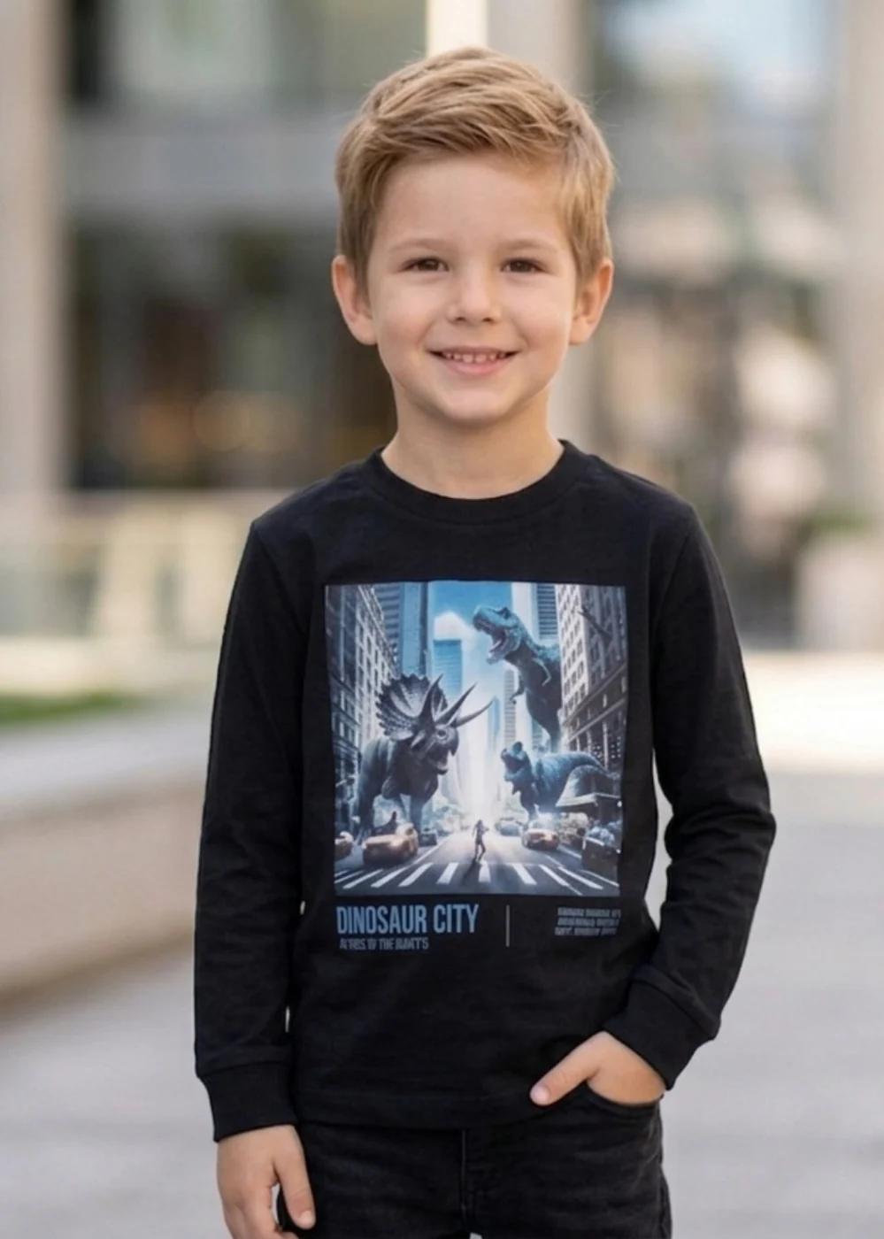 cotton T Shirt in Black