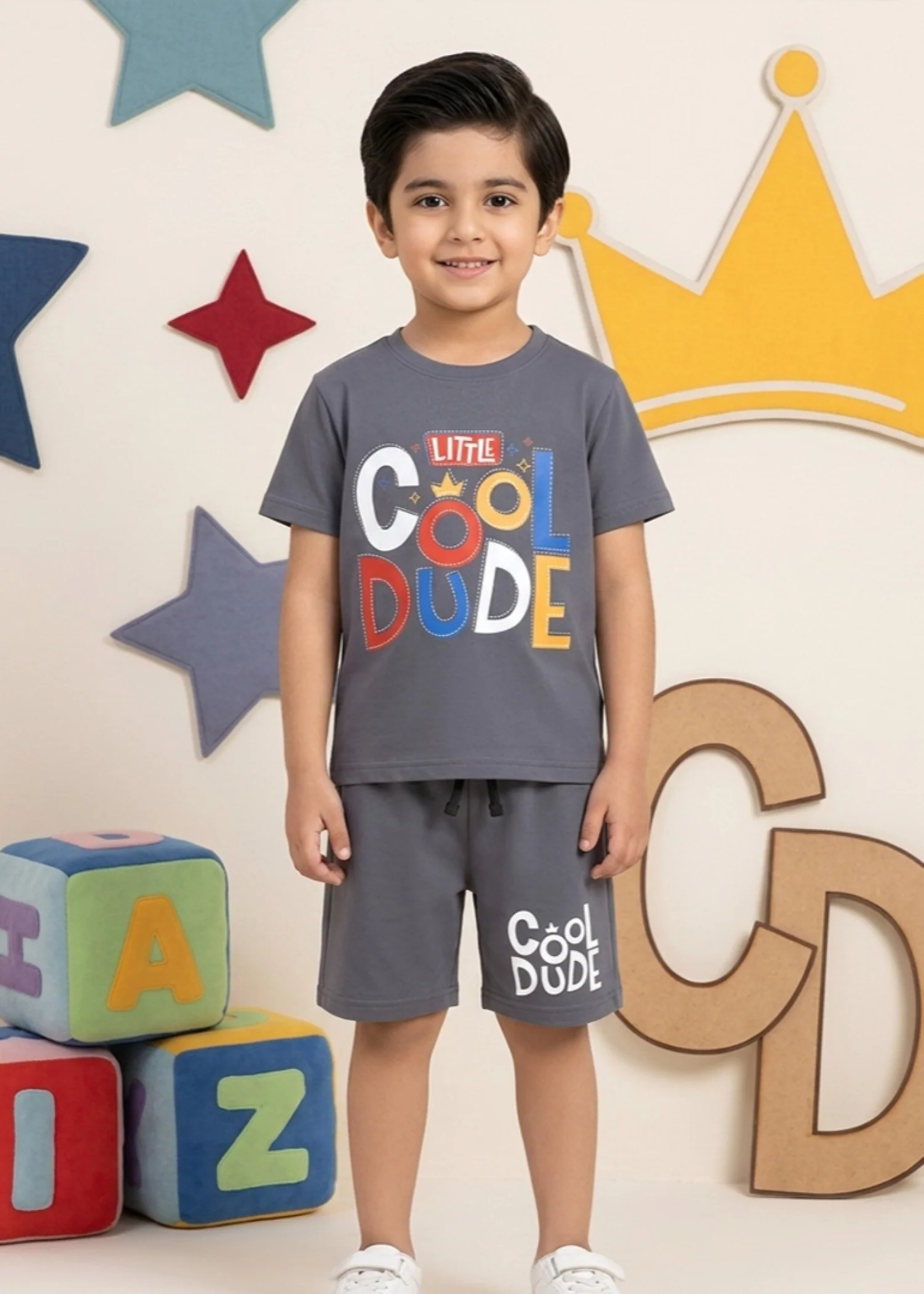 Co ord Sets in Steal grey