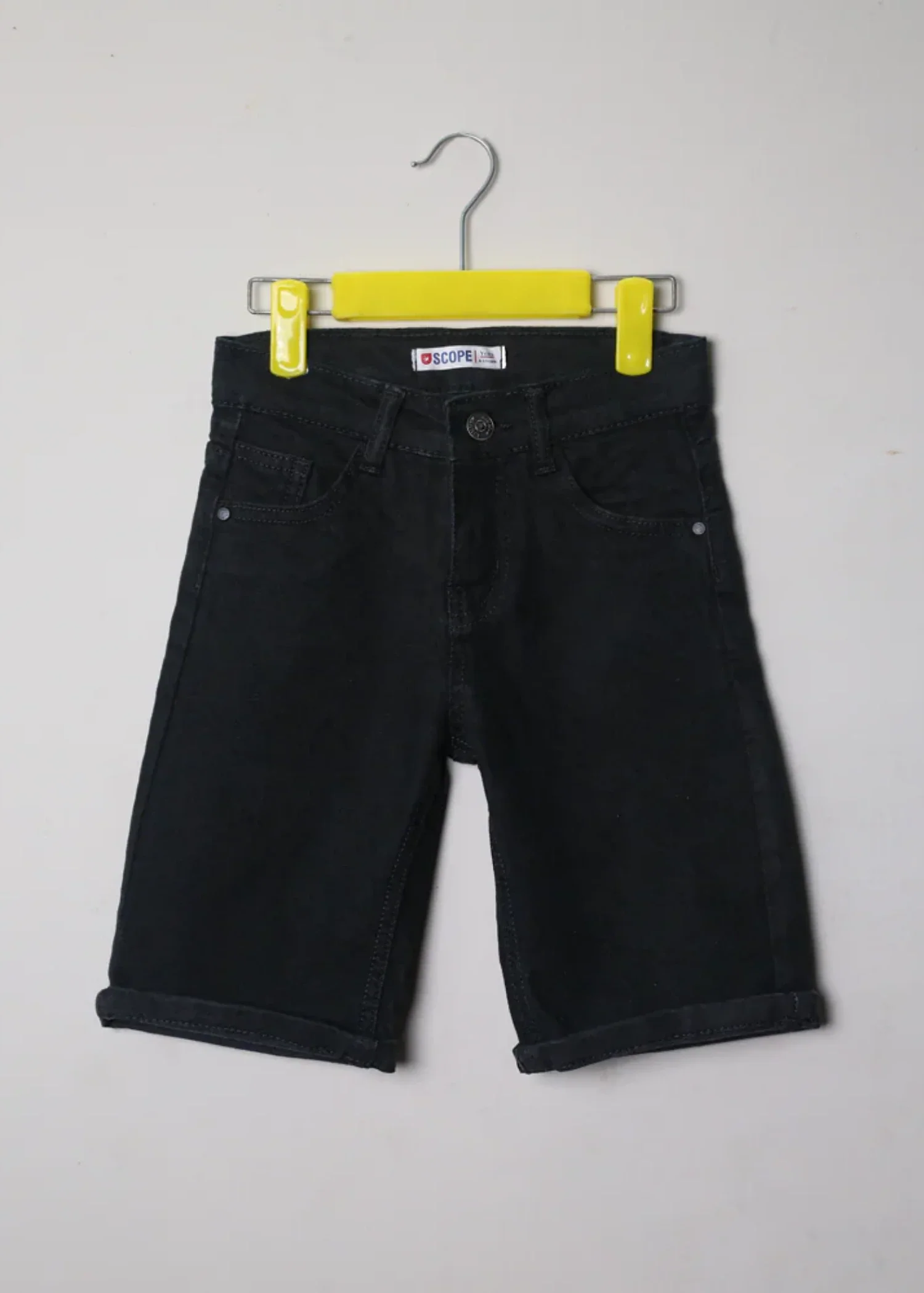 denim Shorts in Black