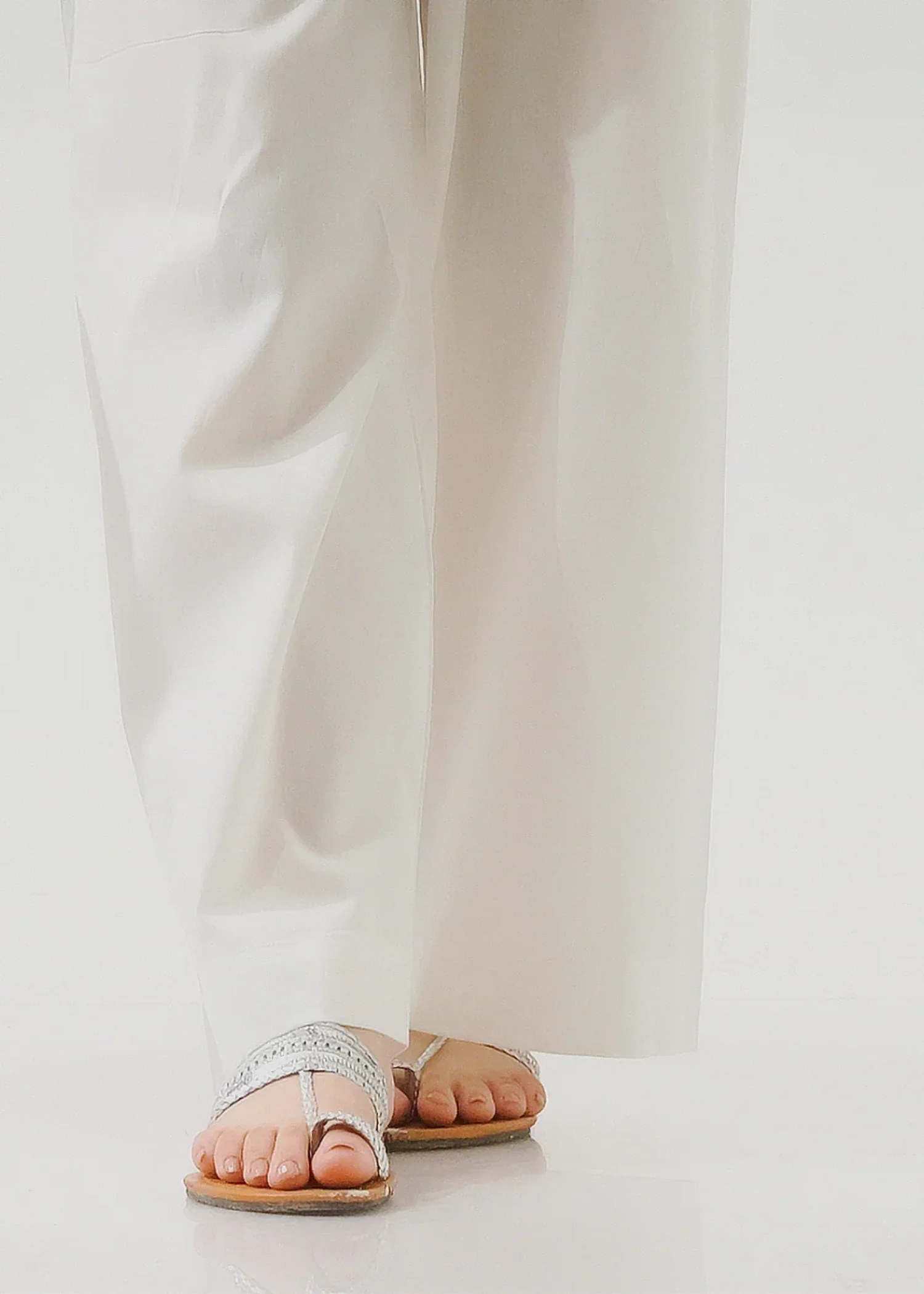 lawn Trousers in White