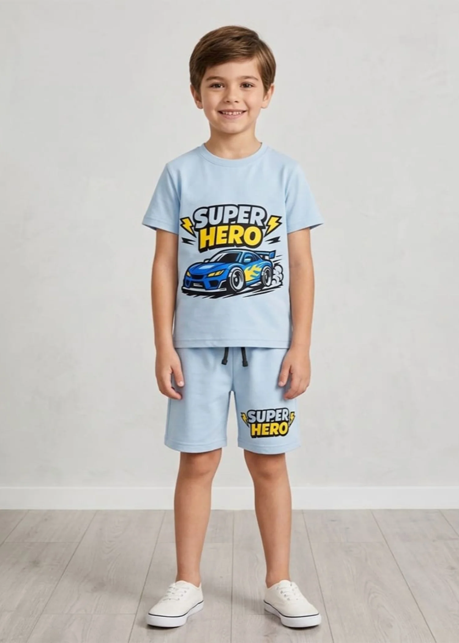 Co ord Sets in Sky blue
