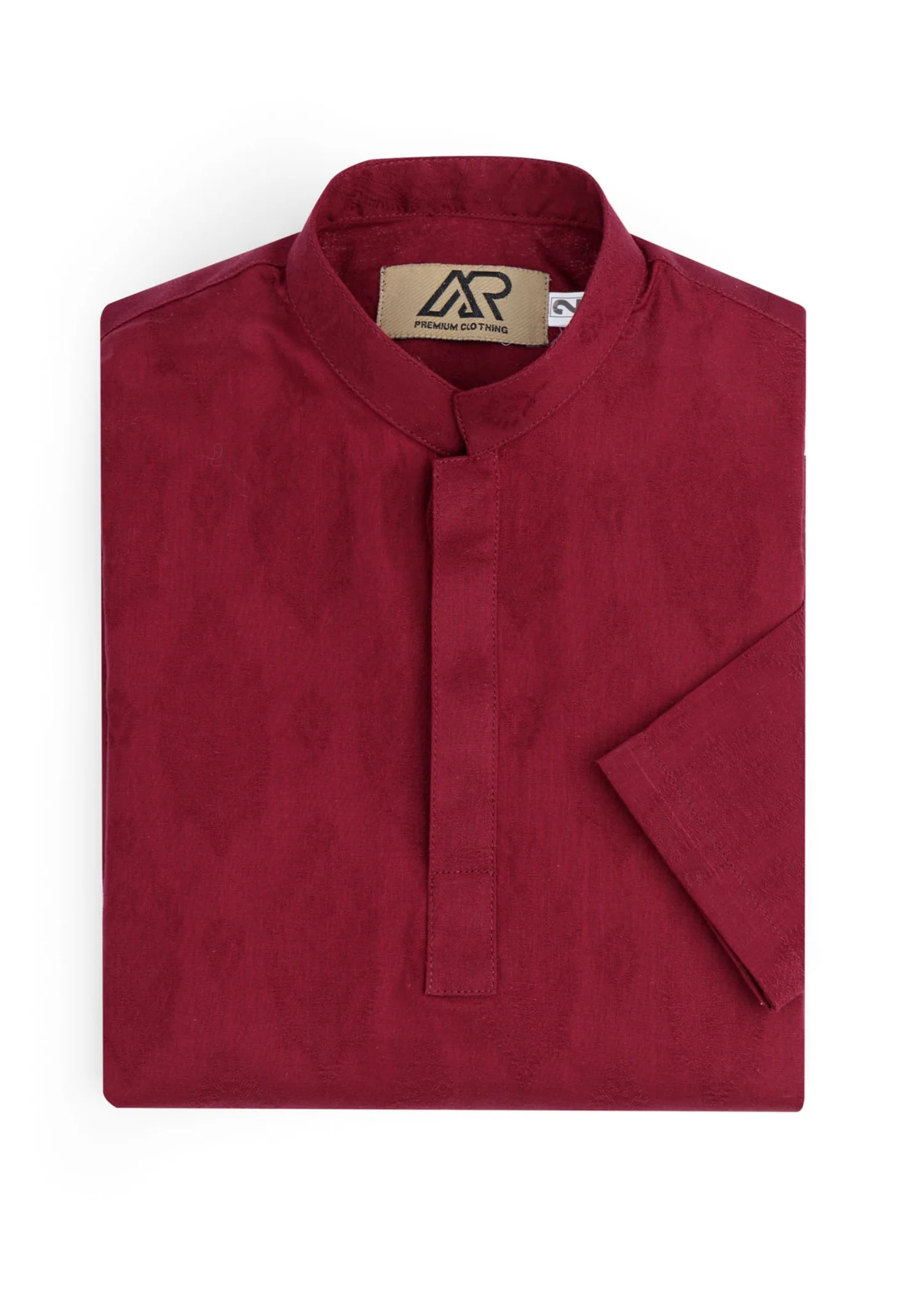 cotton Kurta in Maroon