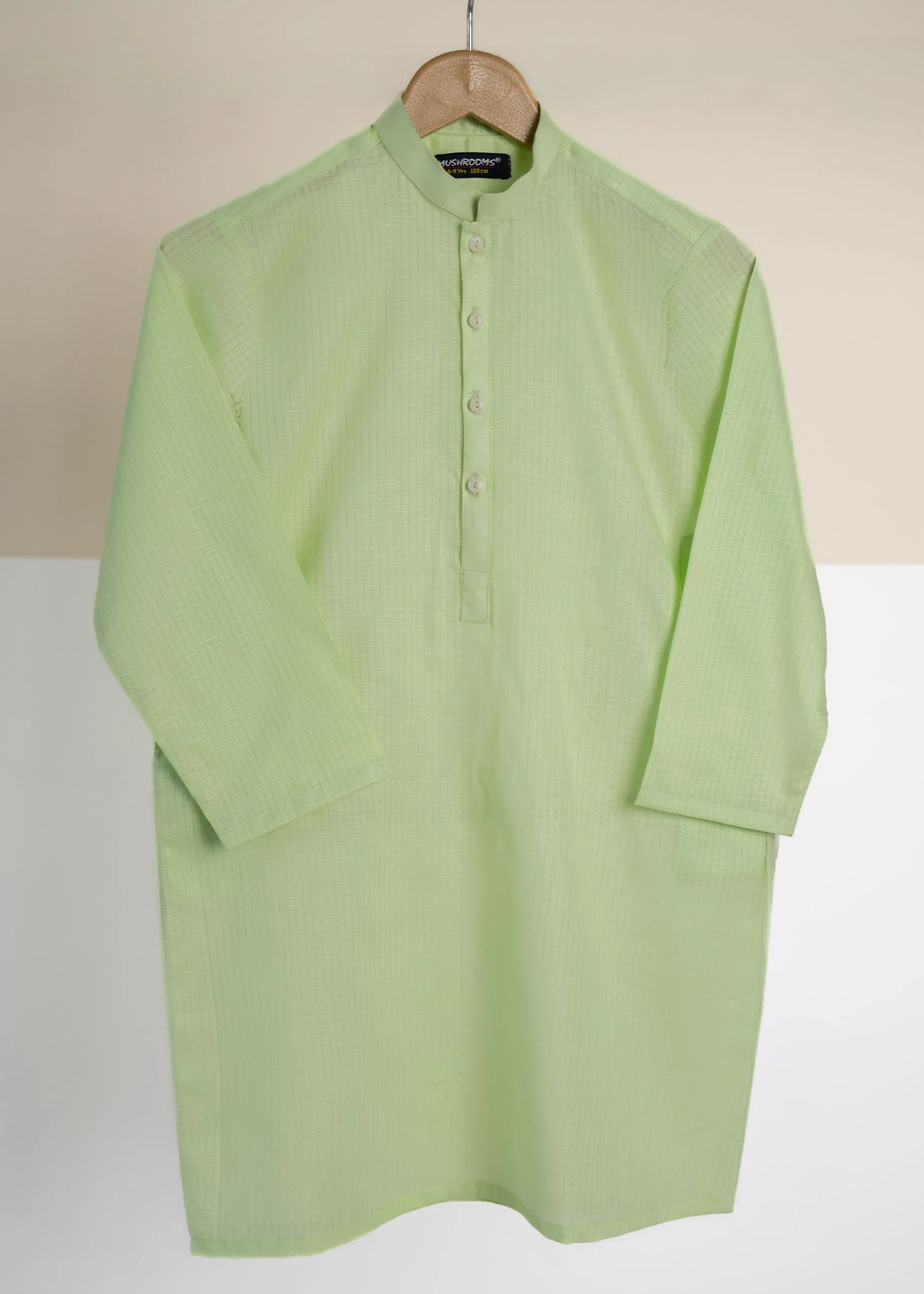 cotton Kurta in Lime green