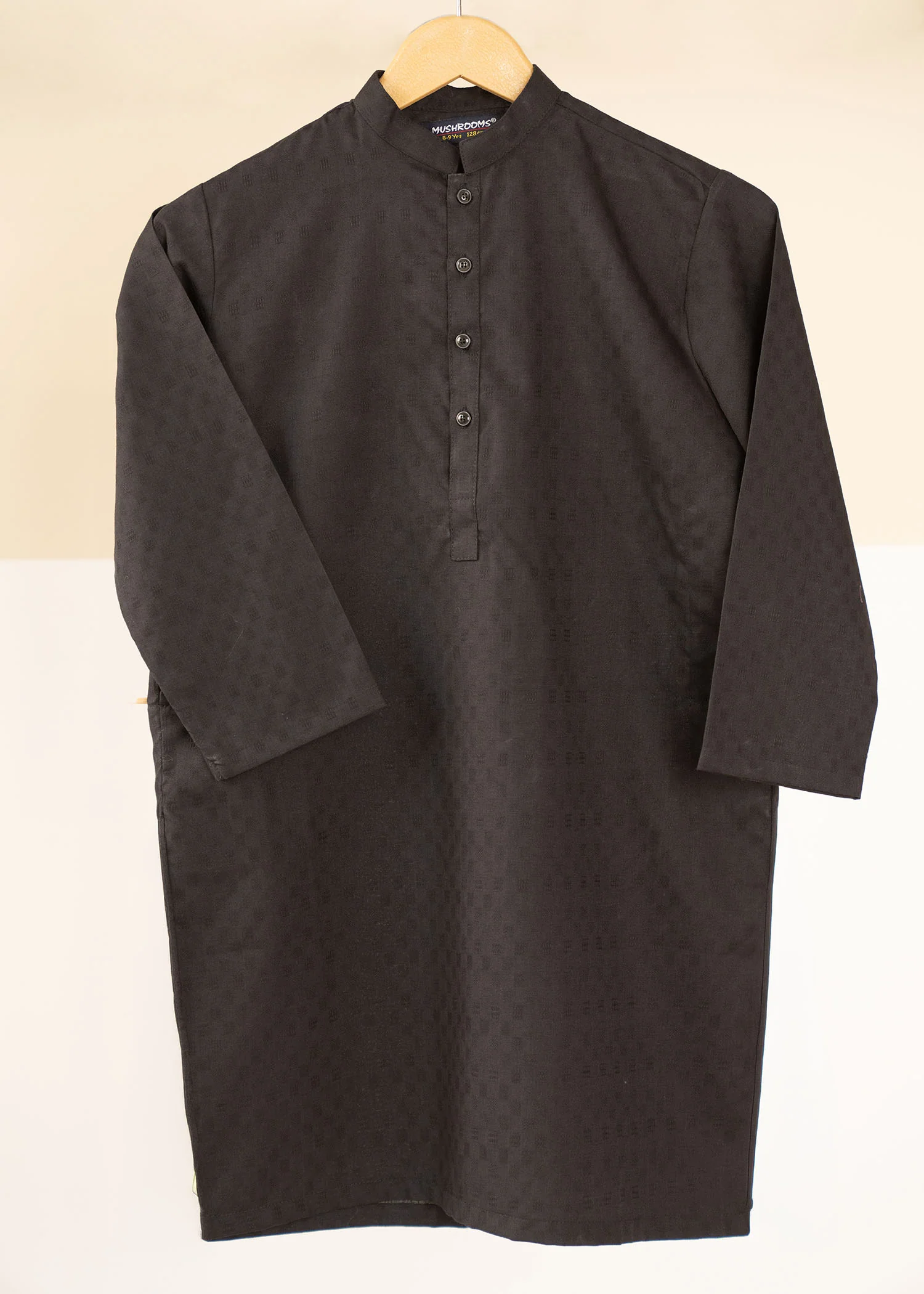 cotton Kurta in Black