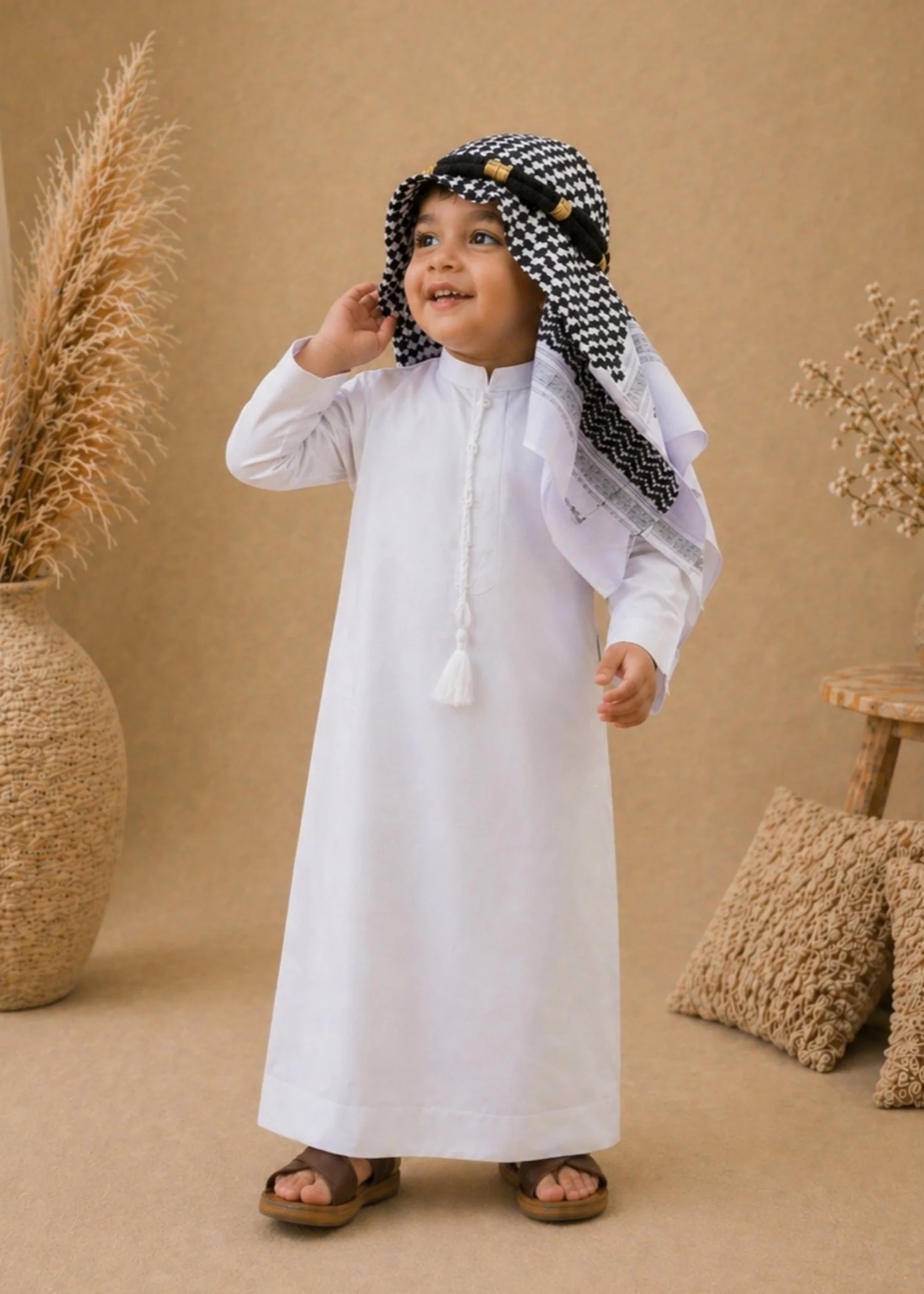 wash & wear Kurta in White