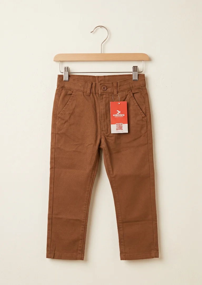 cotton Pants in Brown