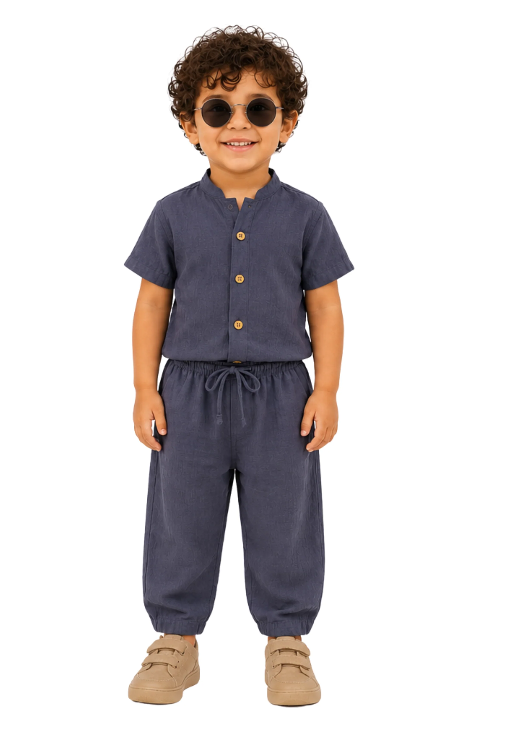 Co ord Sets in Steel blue
