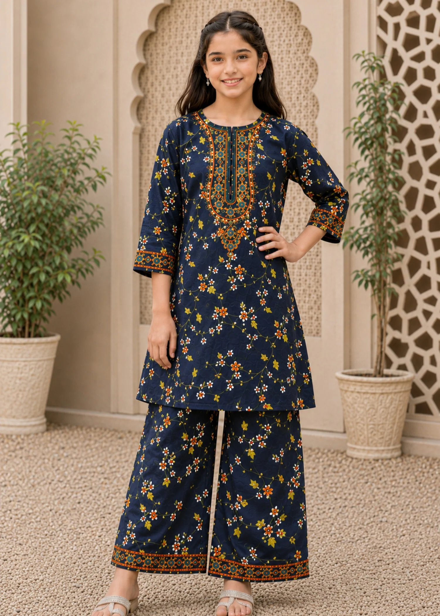 Co Ord Sets in Navy blue