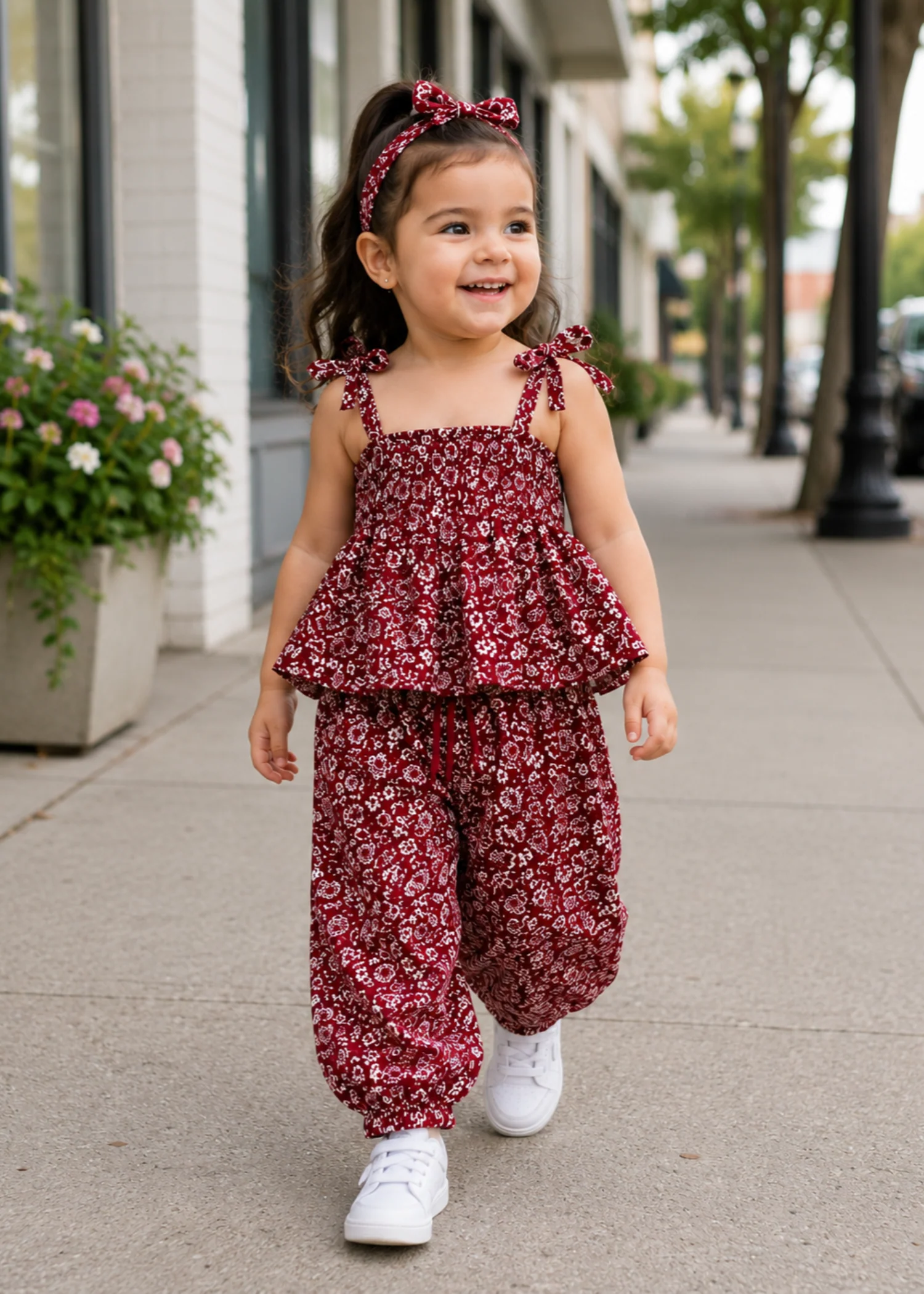 Co Ord Sets in Claret