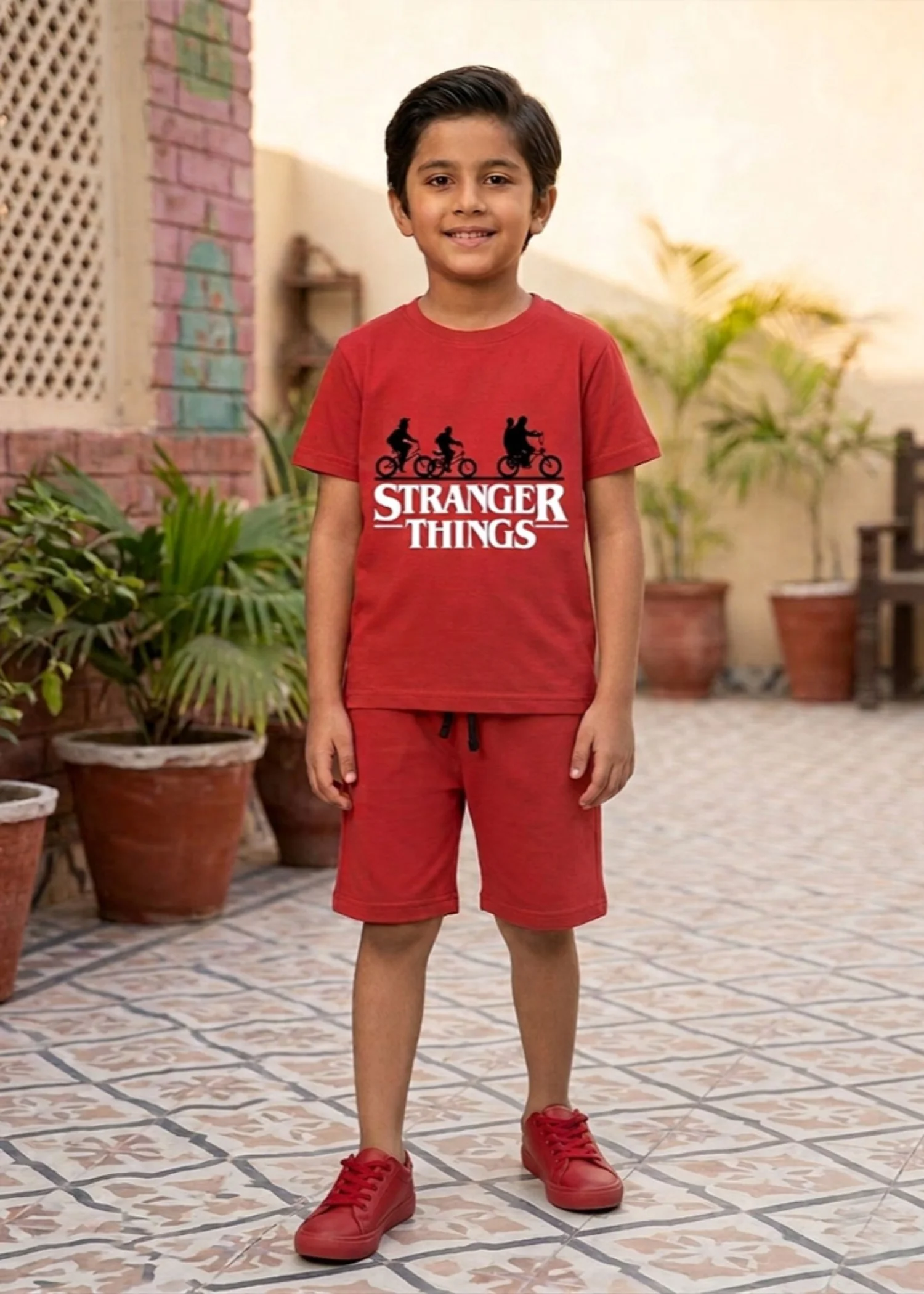 Co ord Sets in Brick red