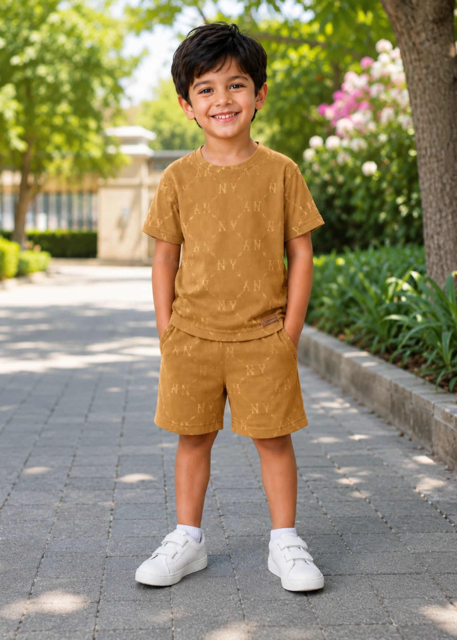 Co ord Sets in Caramel brown