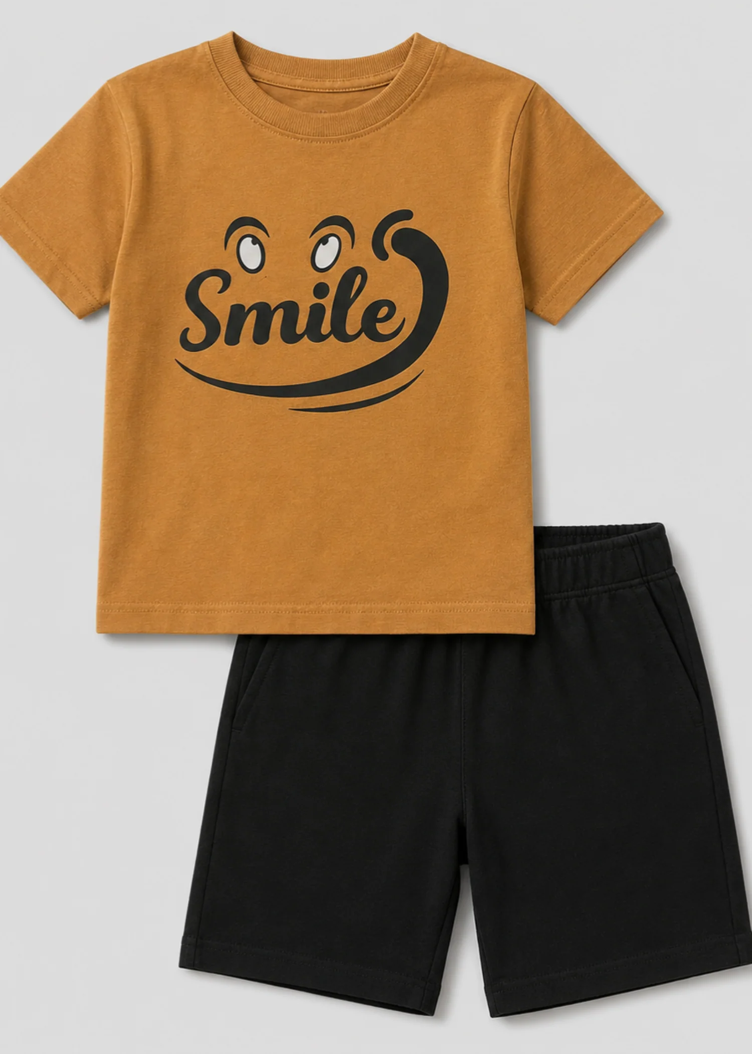 Co ord Sets in Black, tawny brown