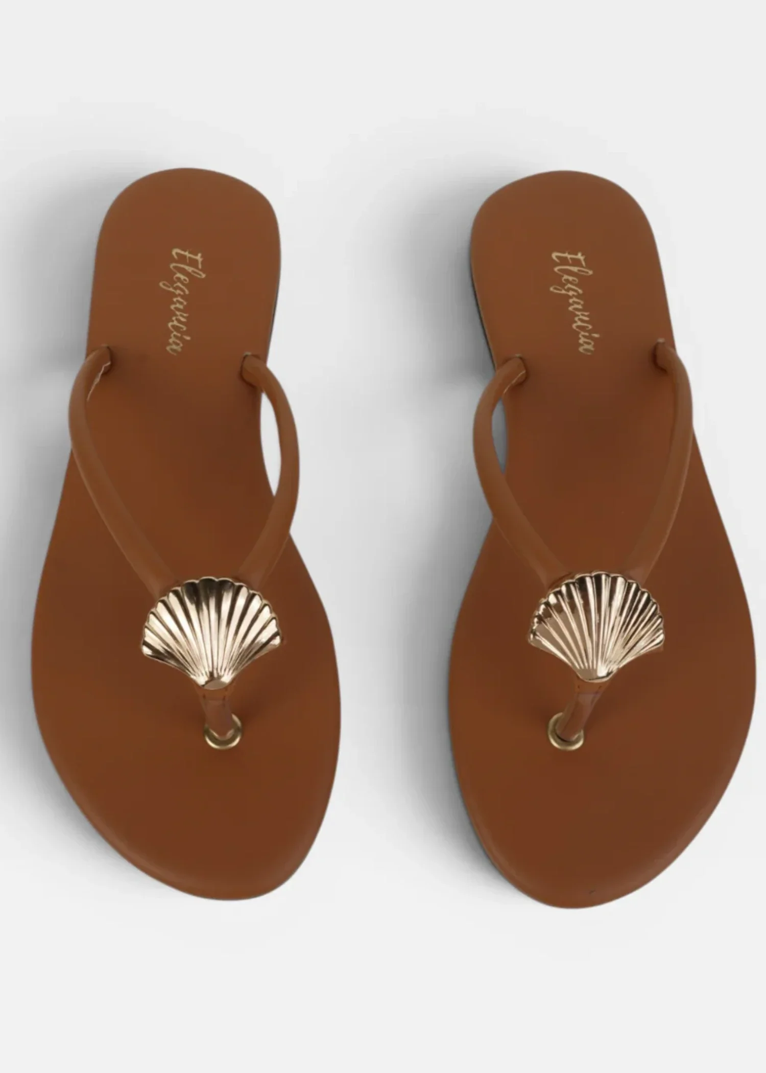 Flip Flop in Brown by - High Quality Women Flip Flop AHQ1946