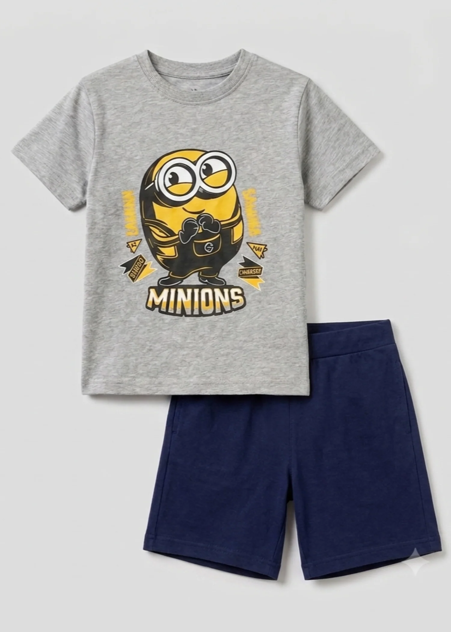 Co ord Sets in Navy blue, light grey