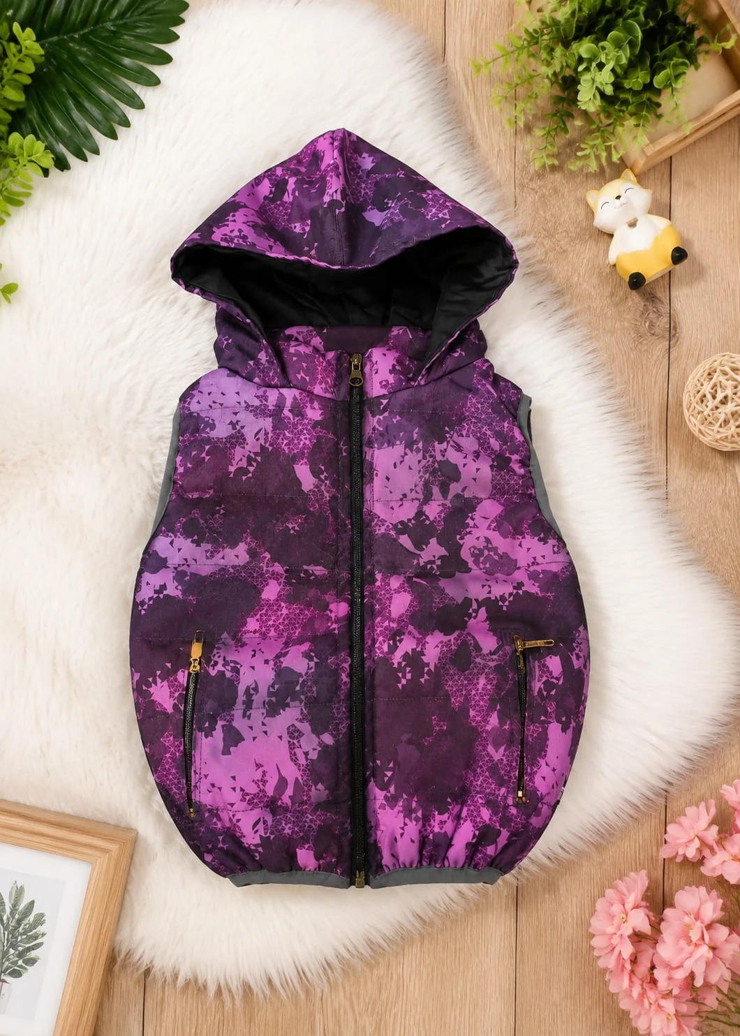 parachute Jacket in Purple