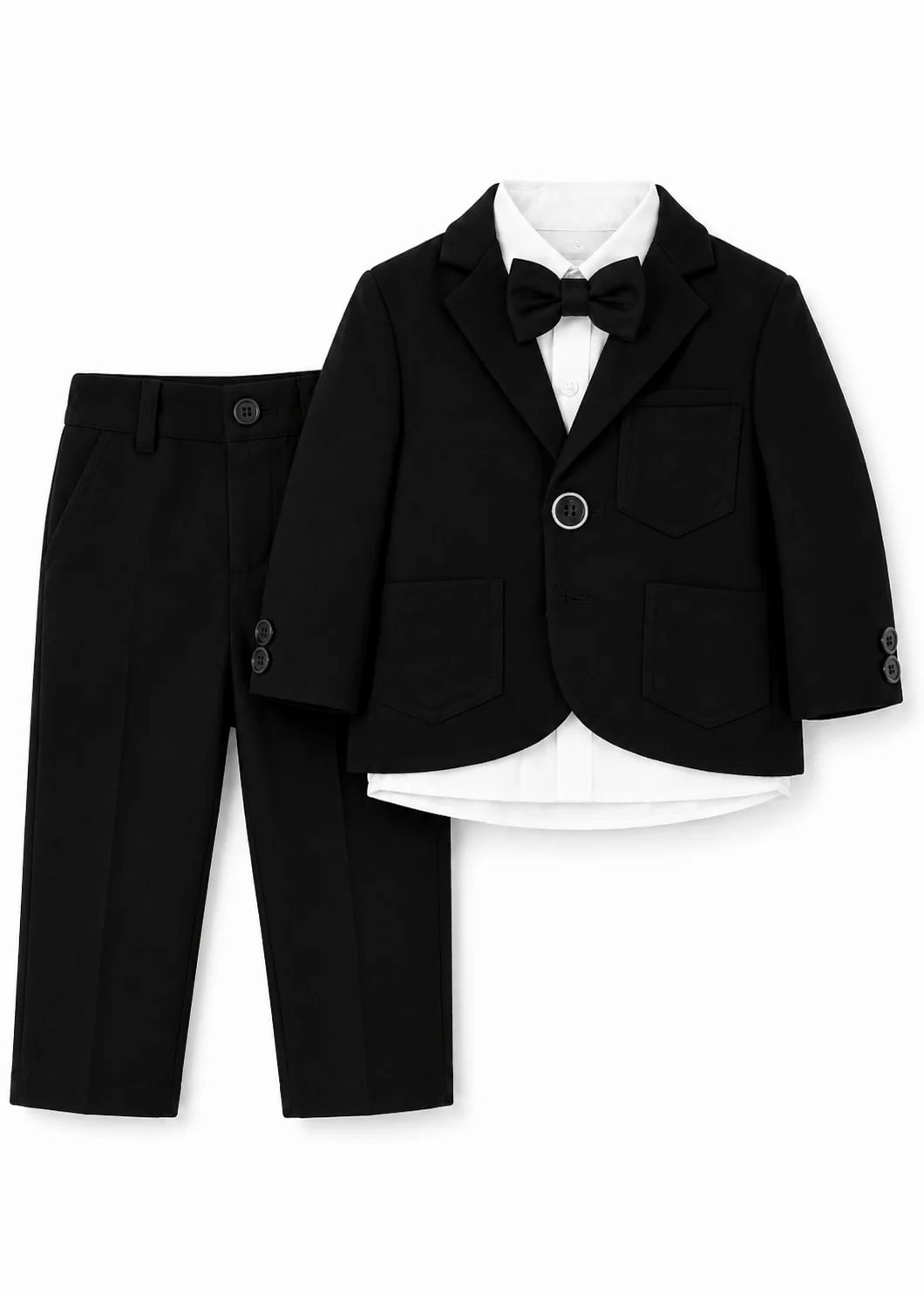 wool Suits in Black