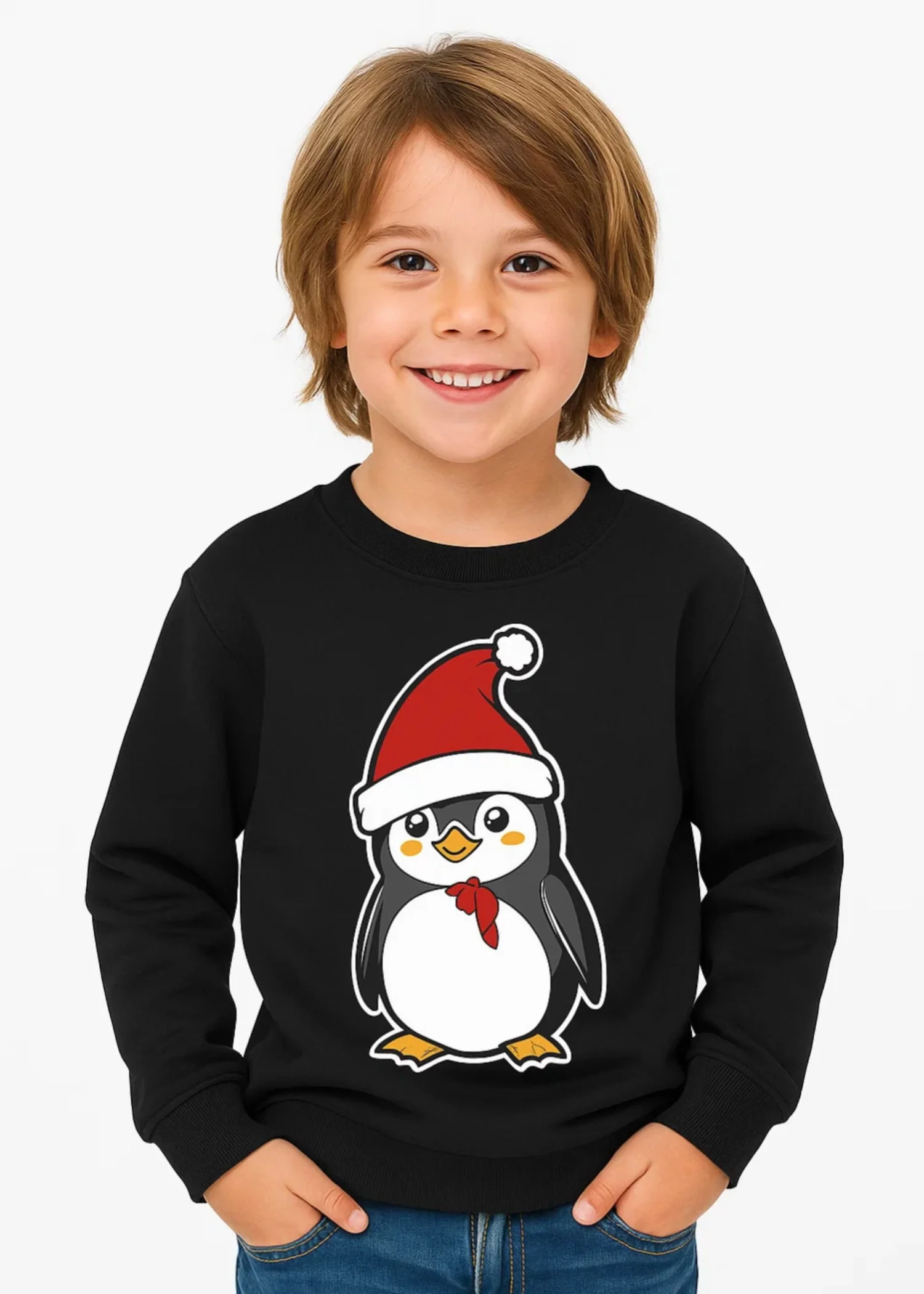 fleece Sweatshirt in Charcoal