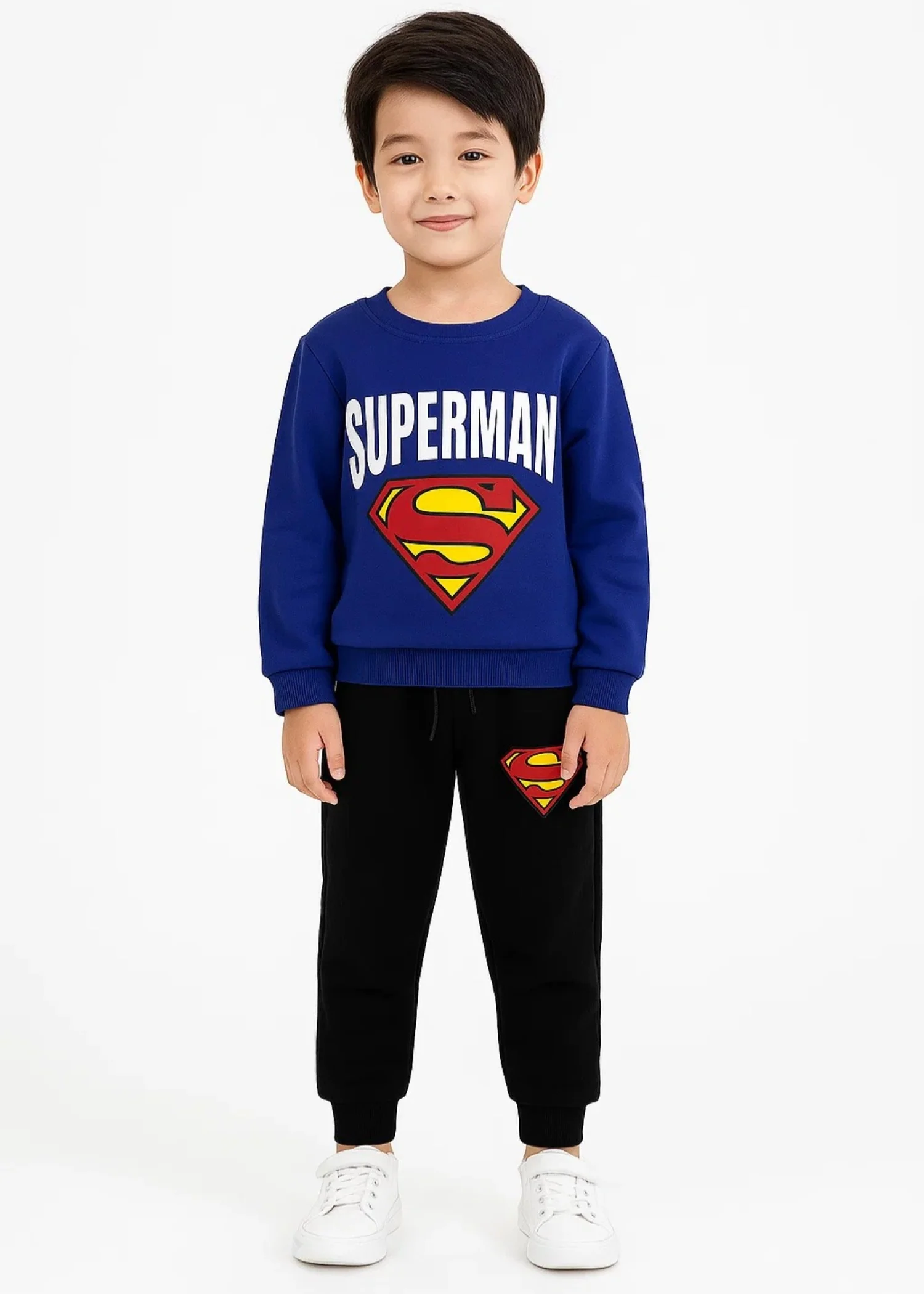 fleece Tracksuit in Blue