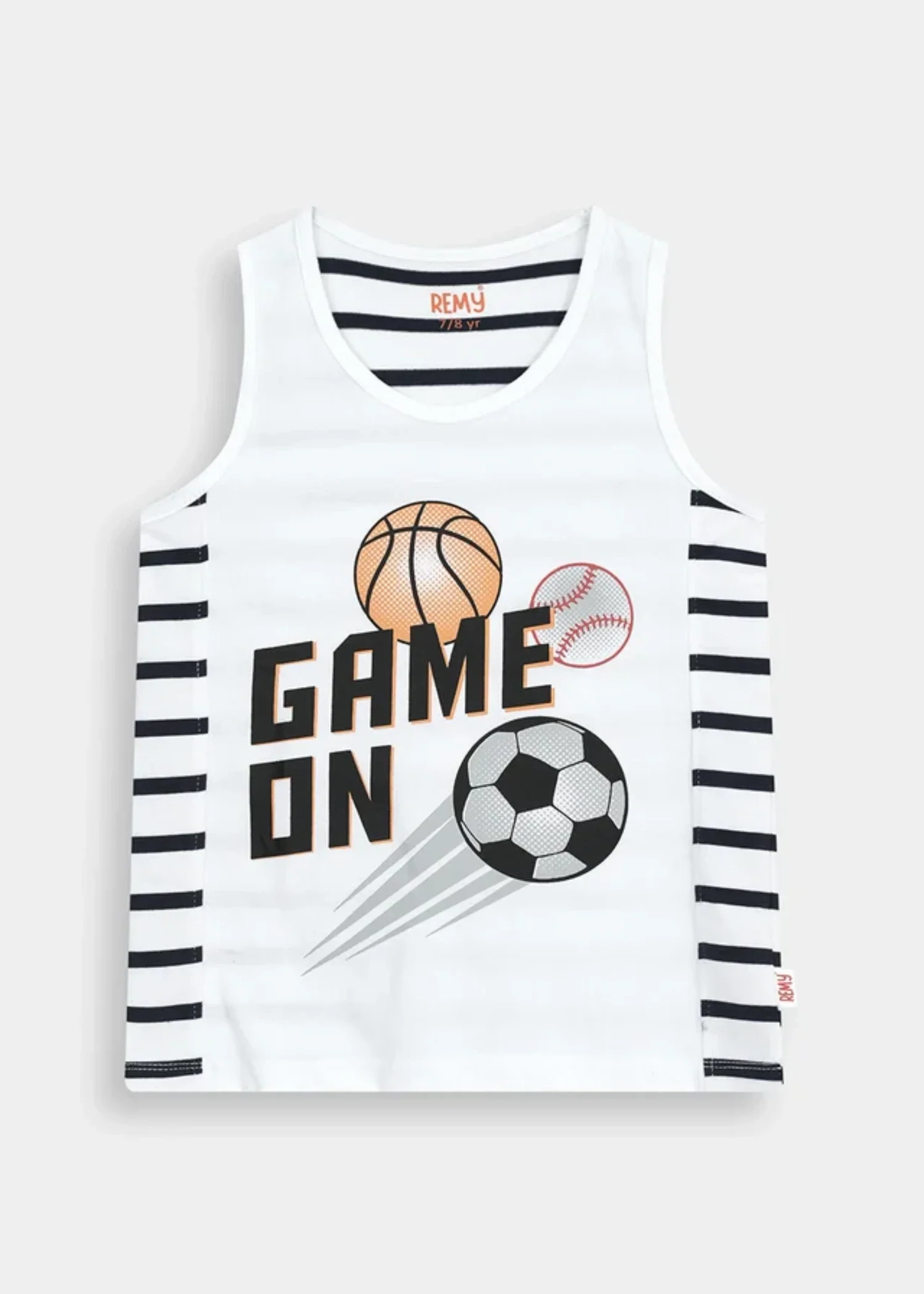 cotton jersey T Shirt in White