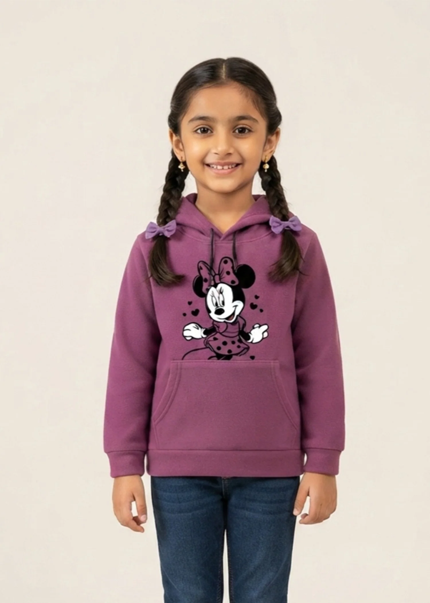fleece Hoodie in Byzantium