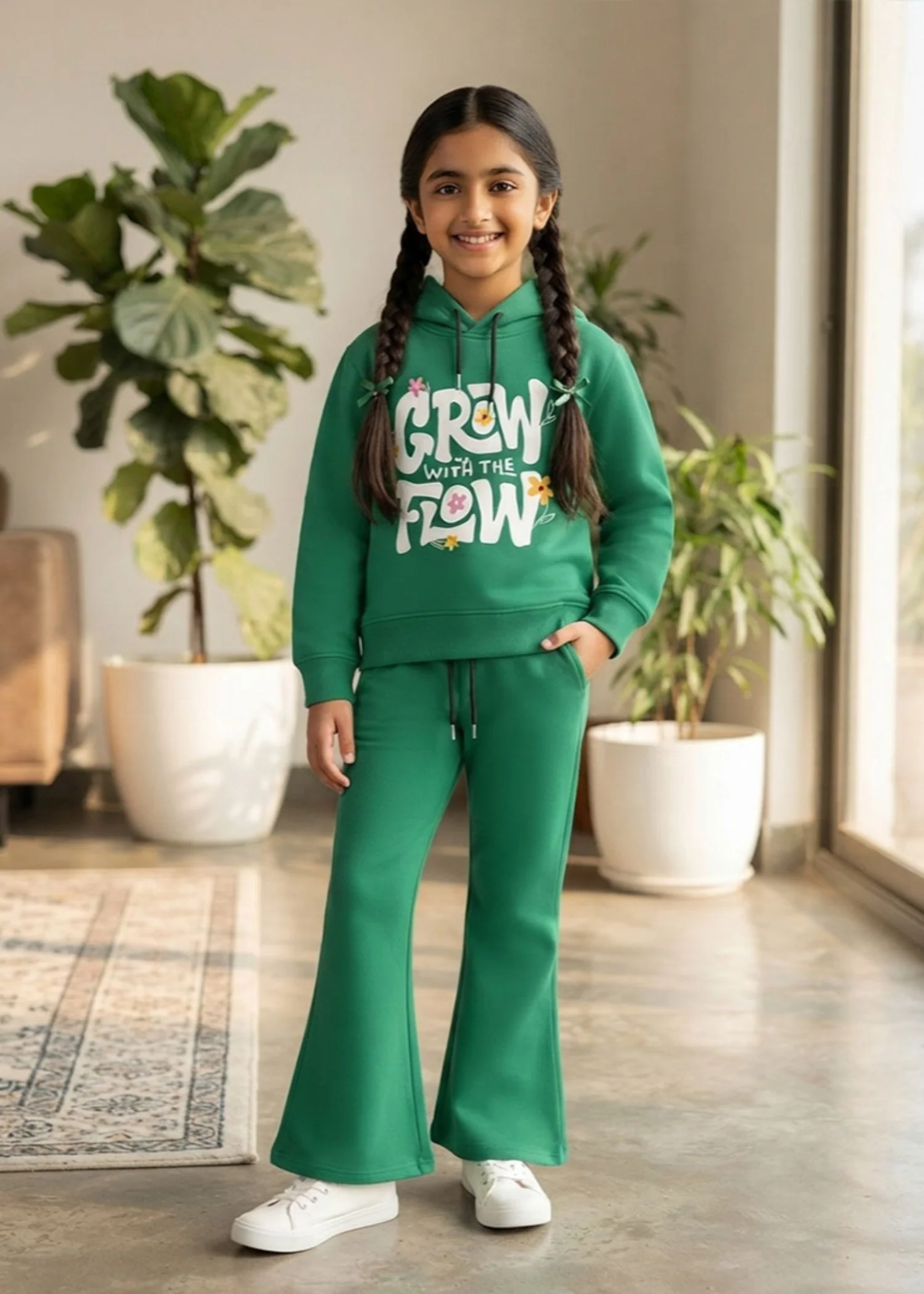 Co Ord Sets in Jade green