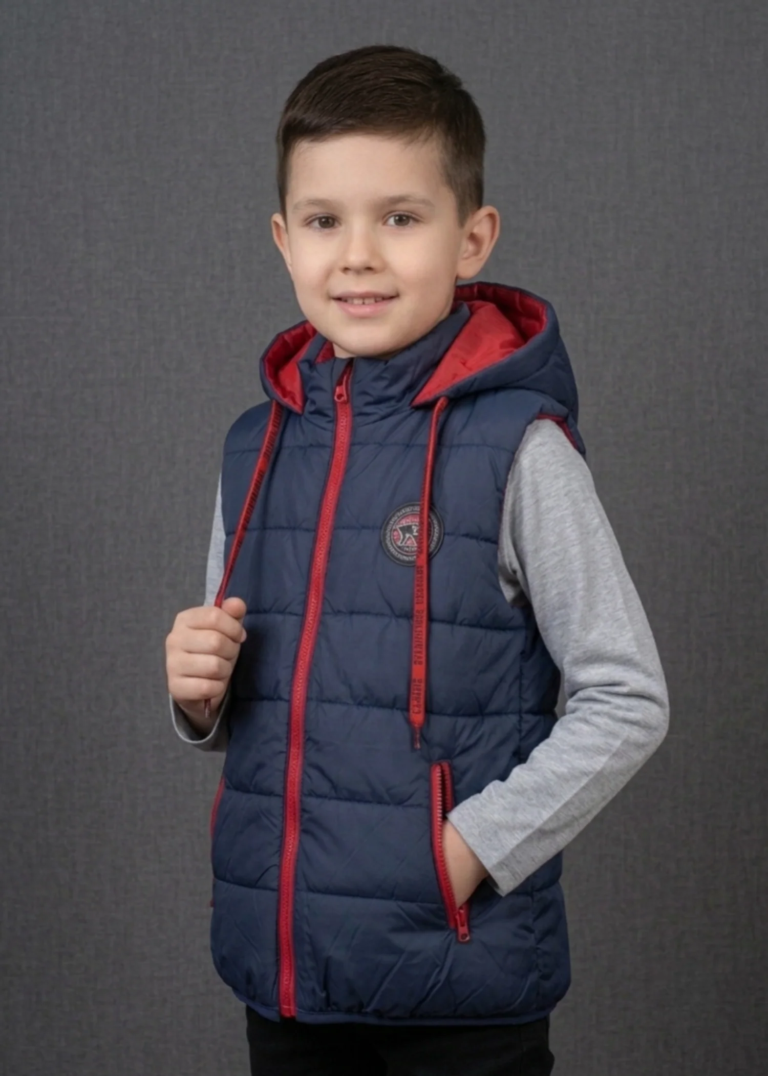 parachute Jacket in Navy blue