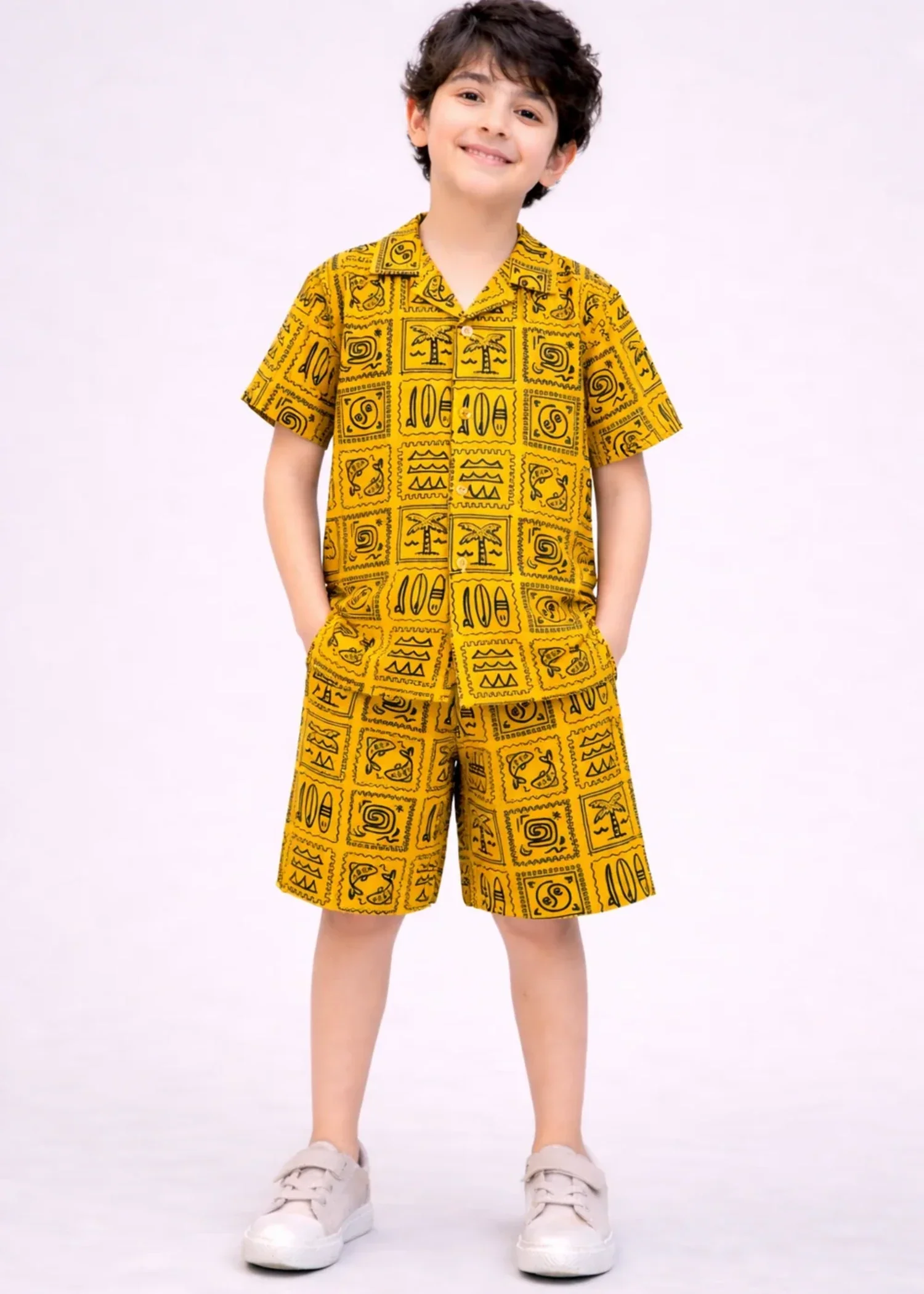 Co ord Sets in Black, sunflower