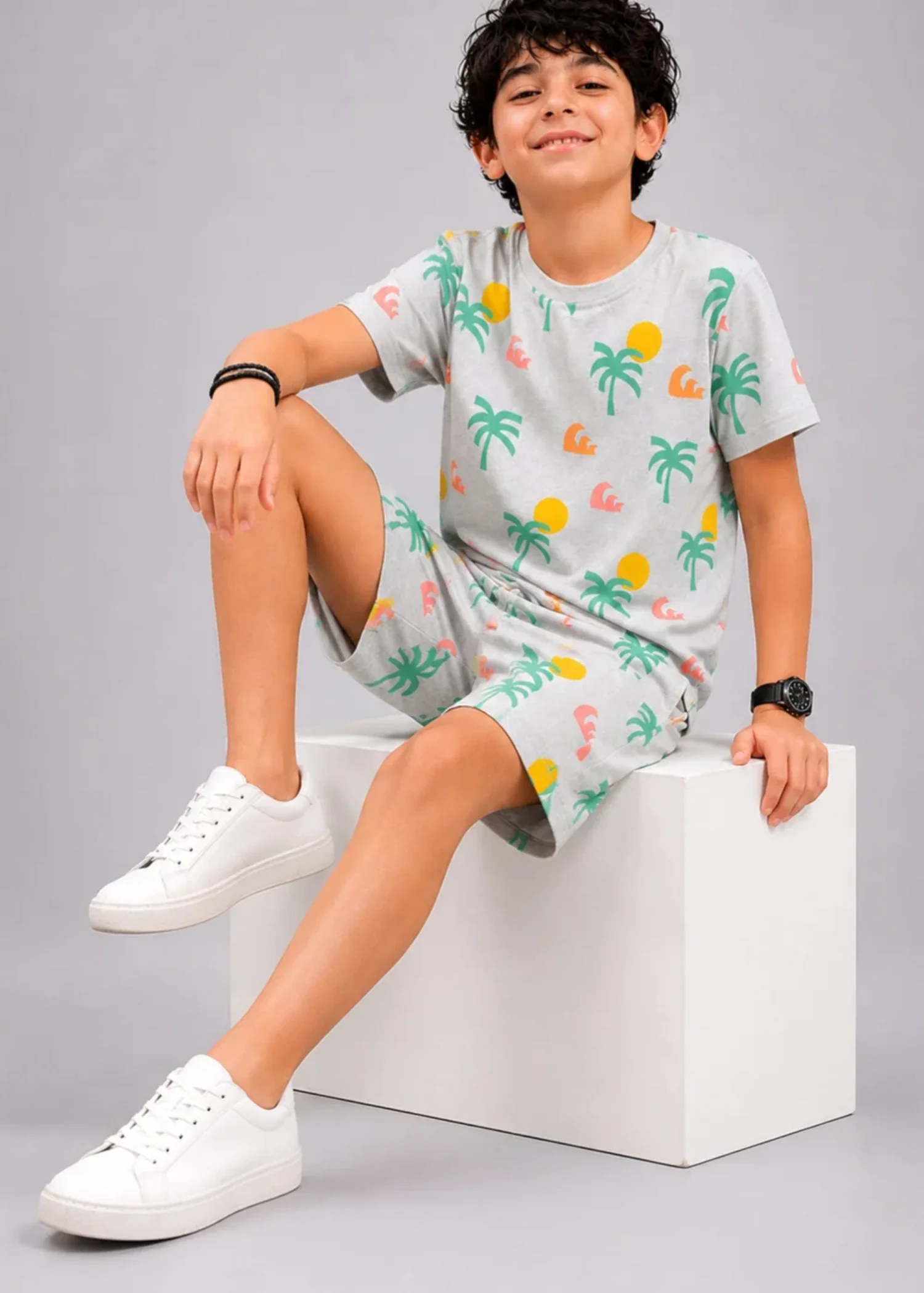 Co ord Sets in Pastel grey