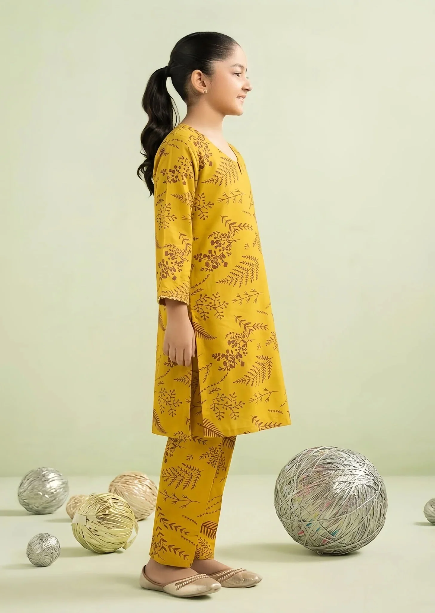 cotton Co Ord Sets in Yellow