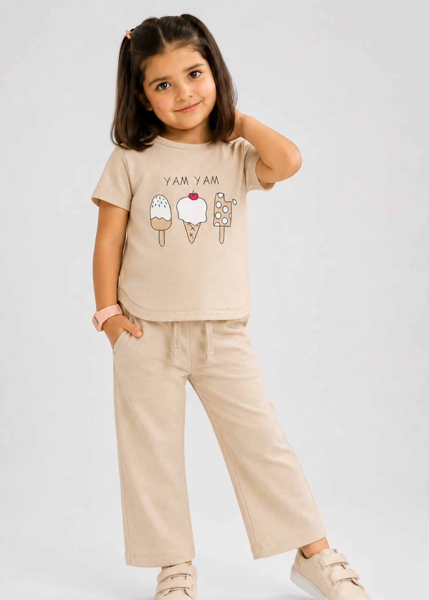 Co Ord Sets in Wheat
