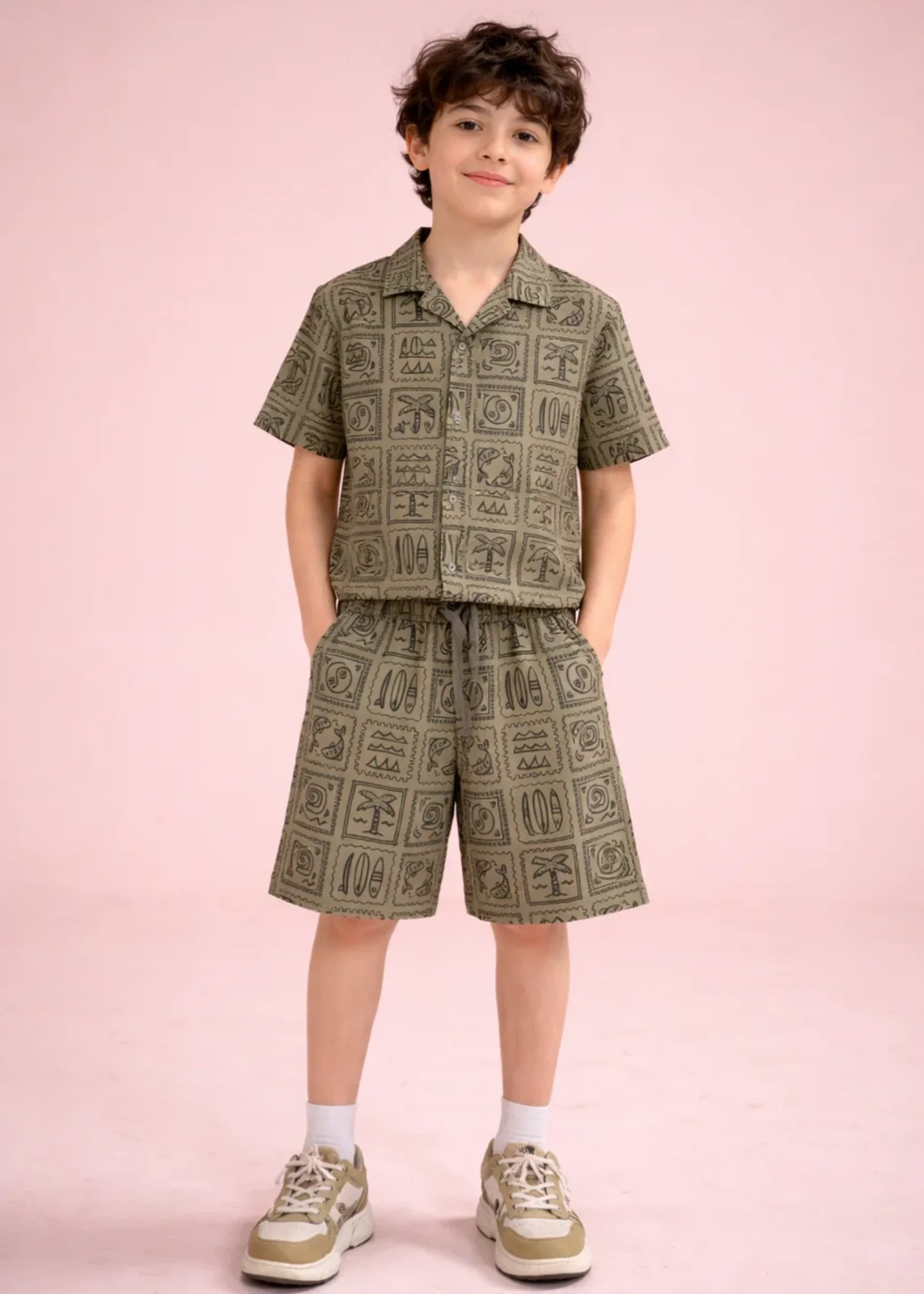 Co ord Sets in Olive green