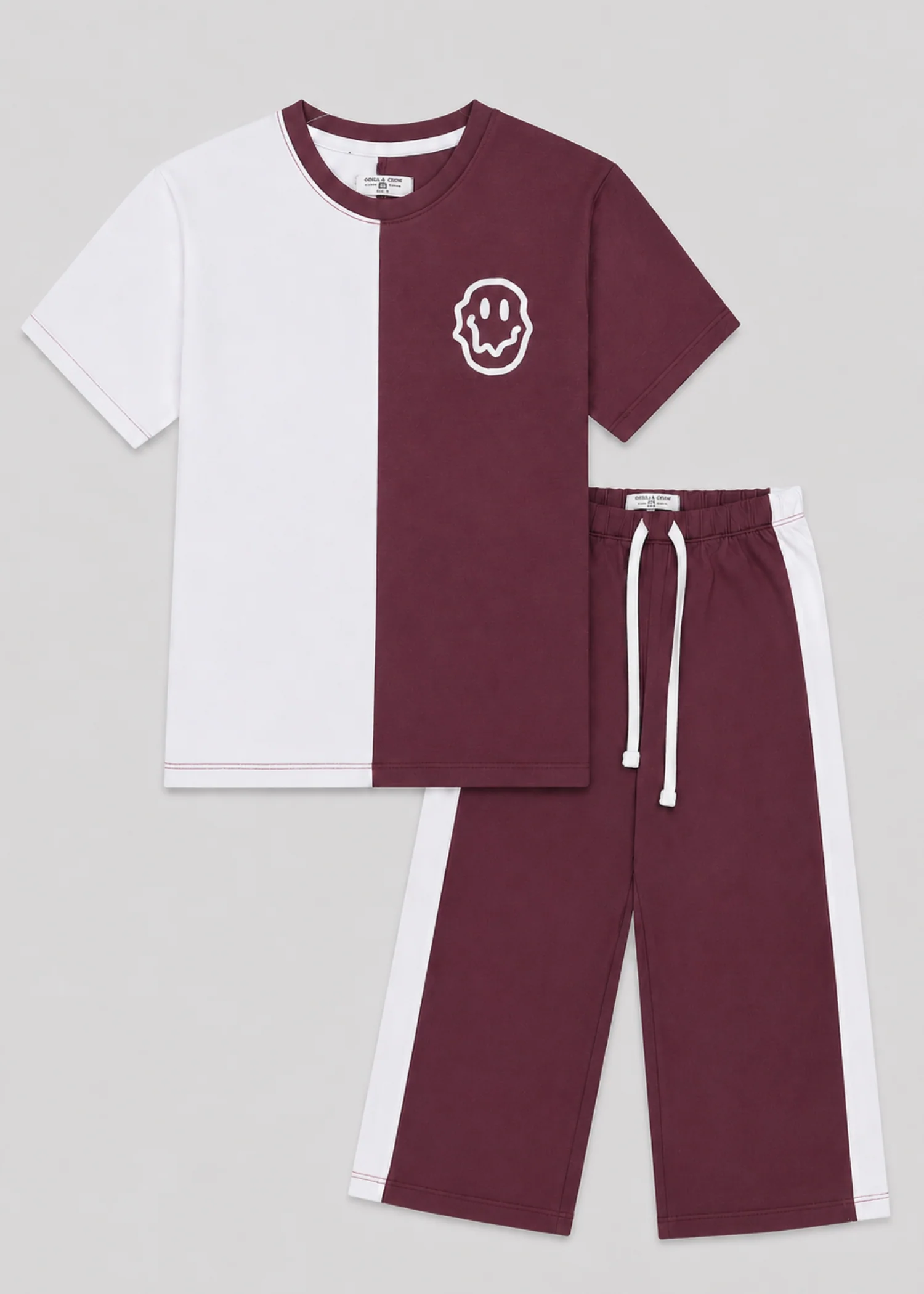 Co Ord Sets in Brown, white