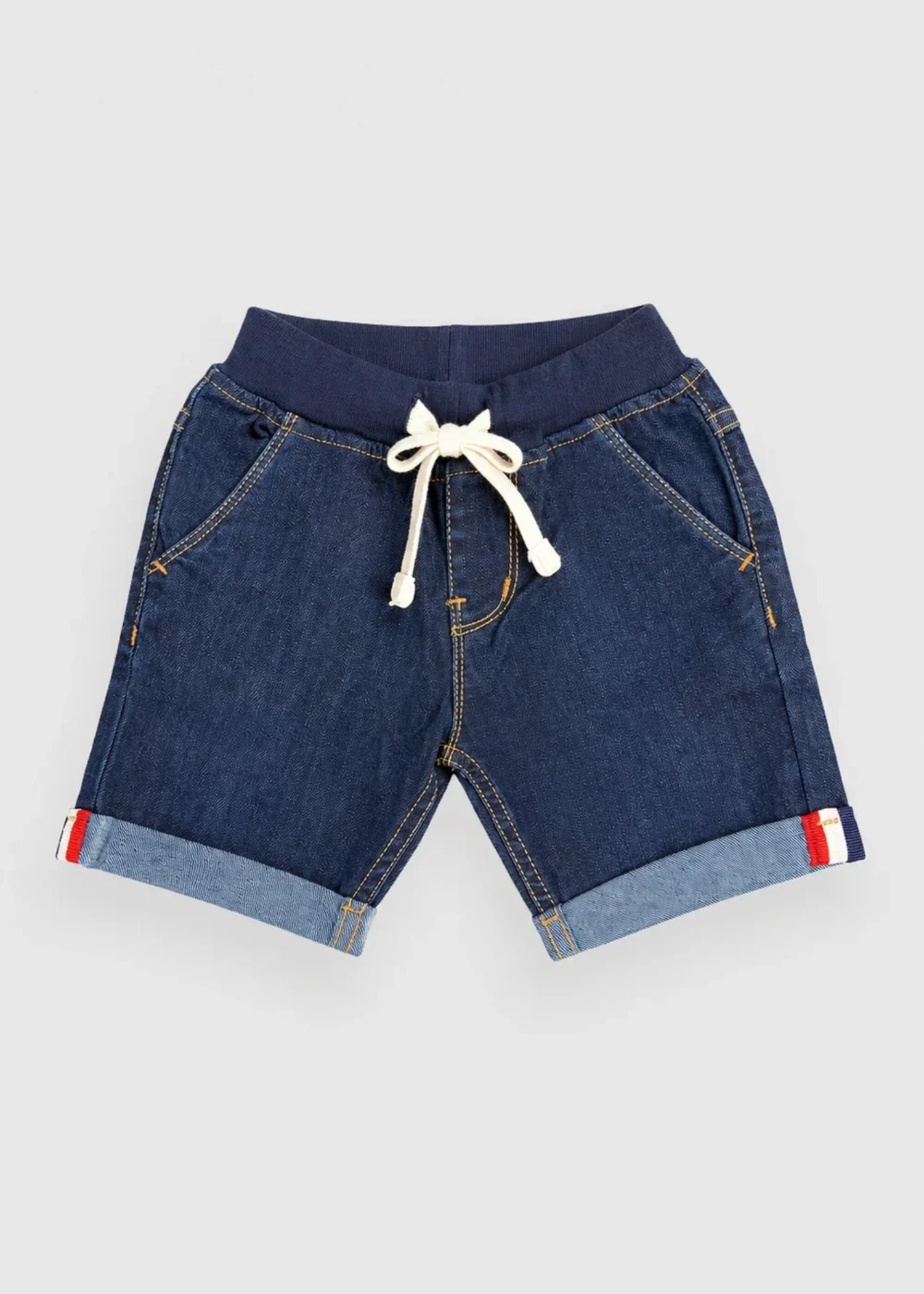 denim Shorts in Dark blue