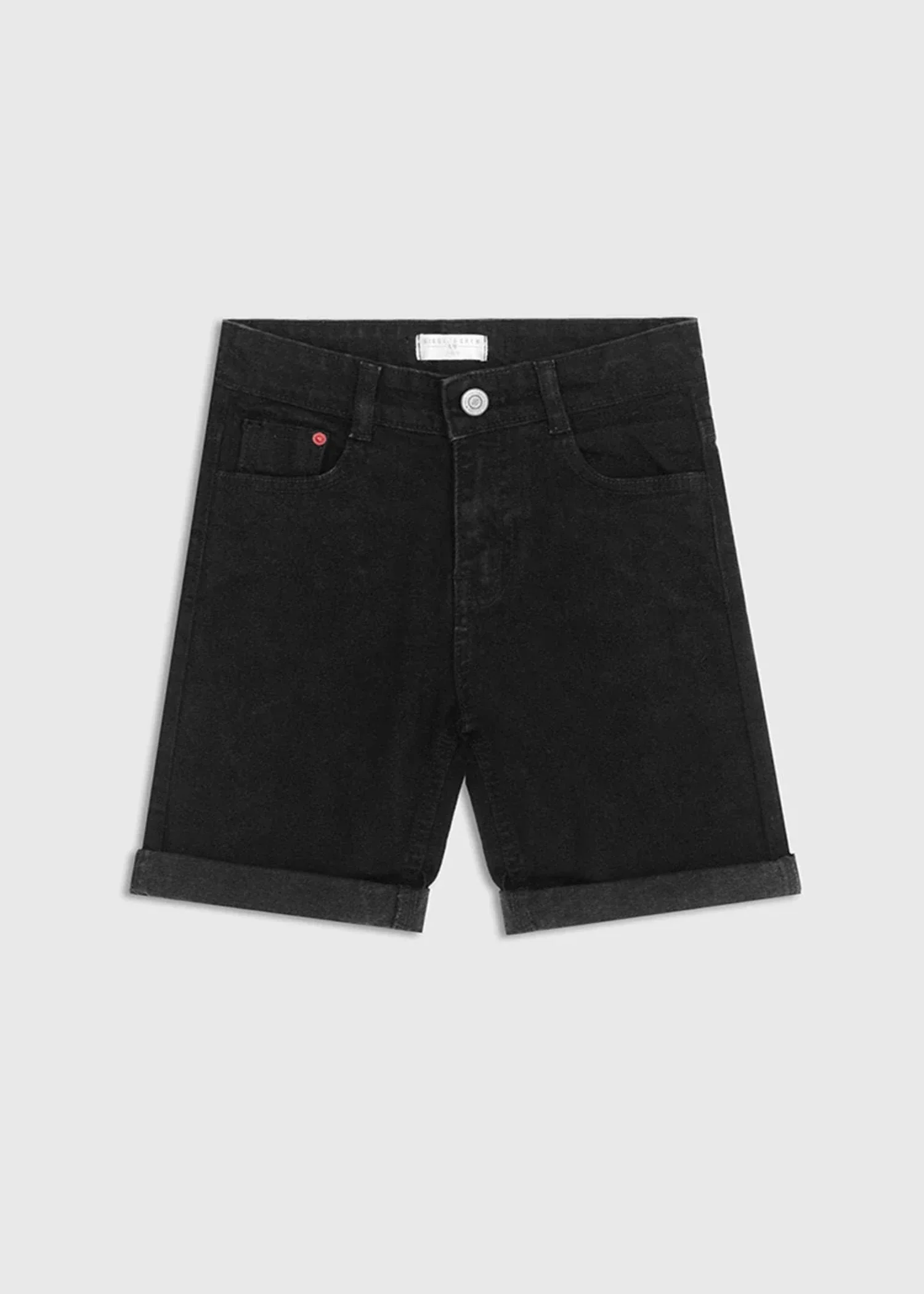 denim Shorts in Black