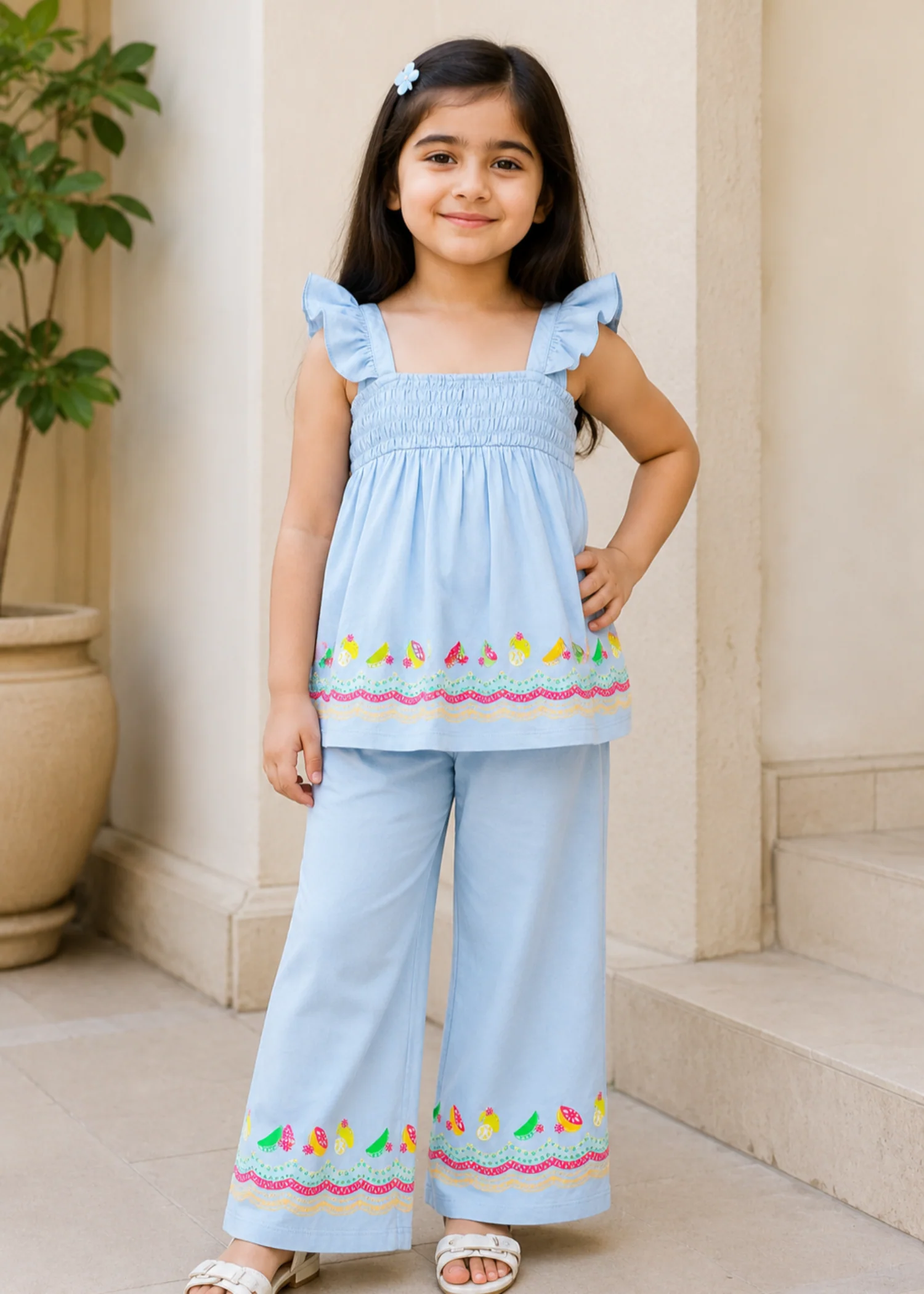 Co Ord Sets in Sky blue
