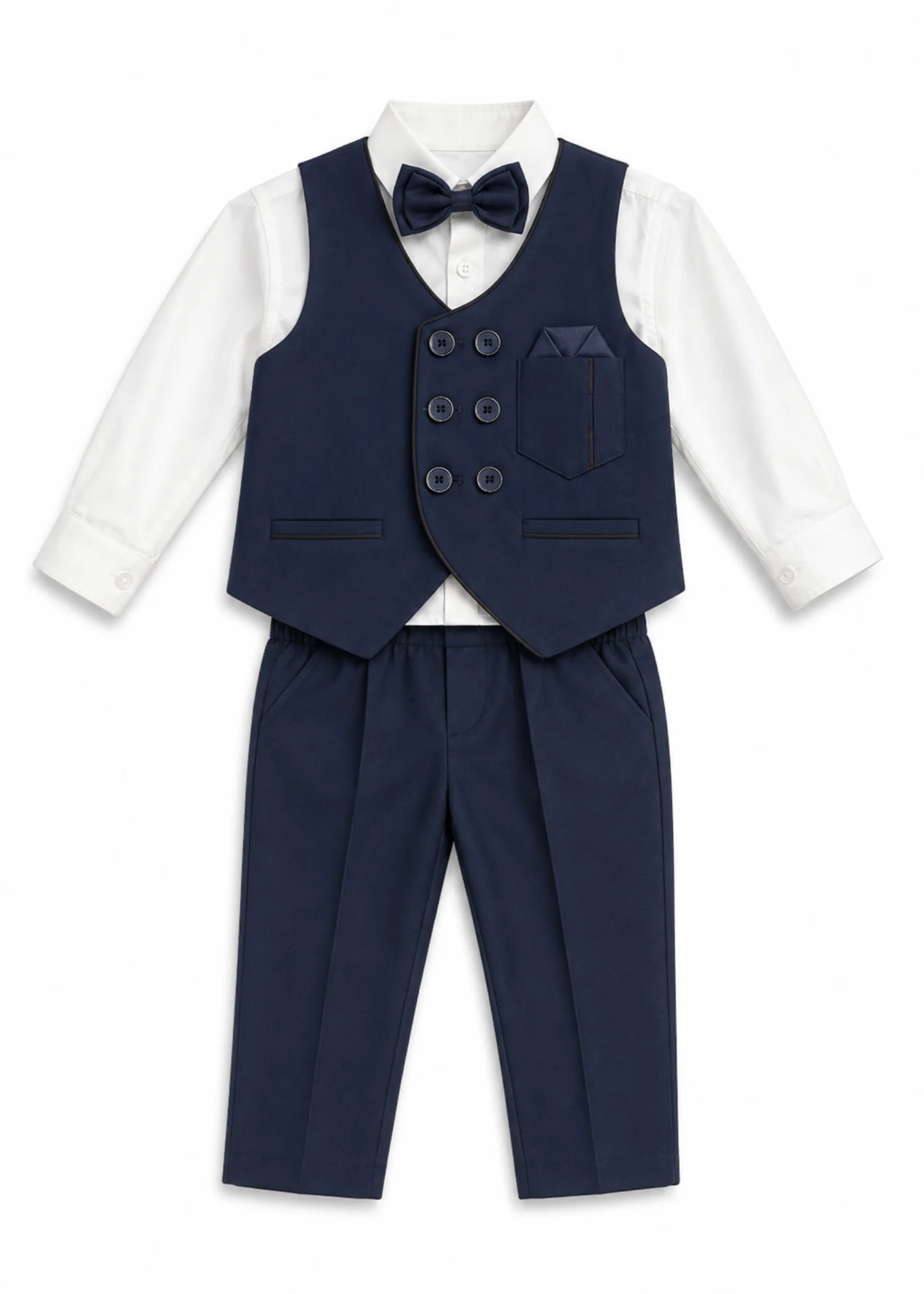 cotton Suits in Navy blue
