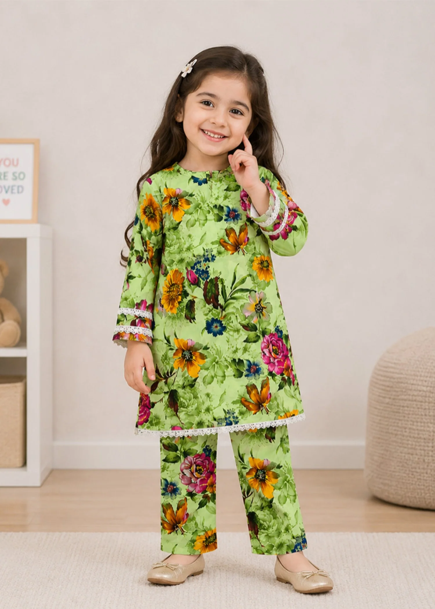 Co Ord Sets in Apple green