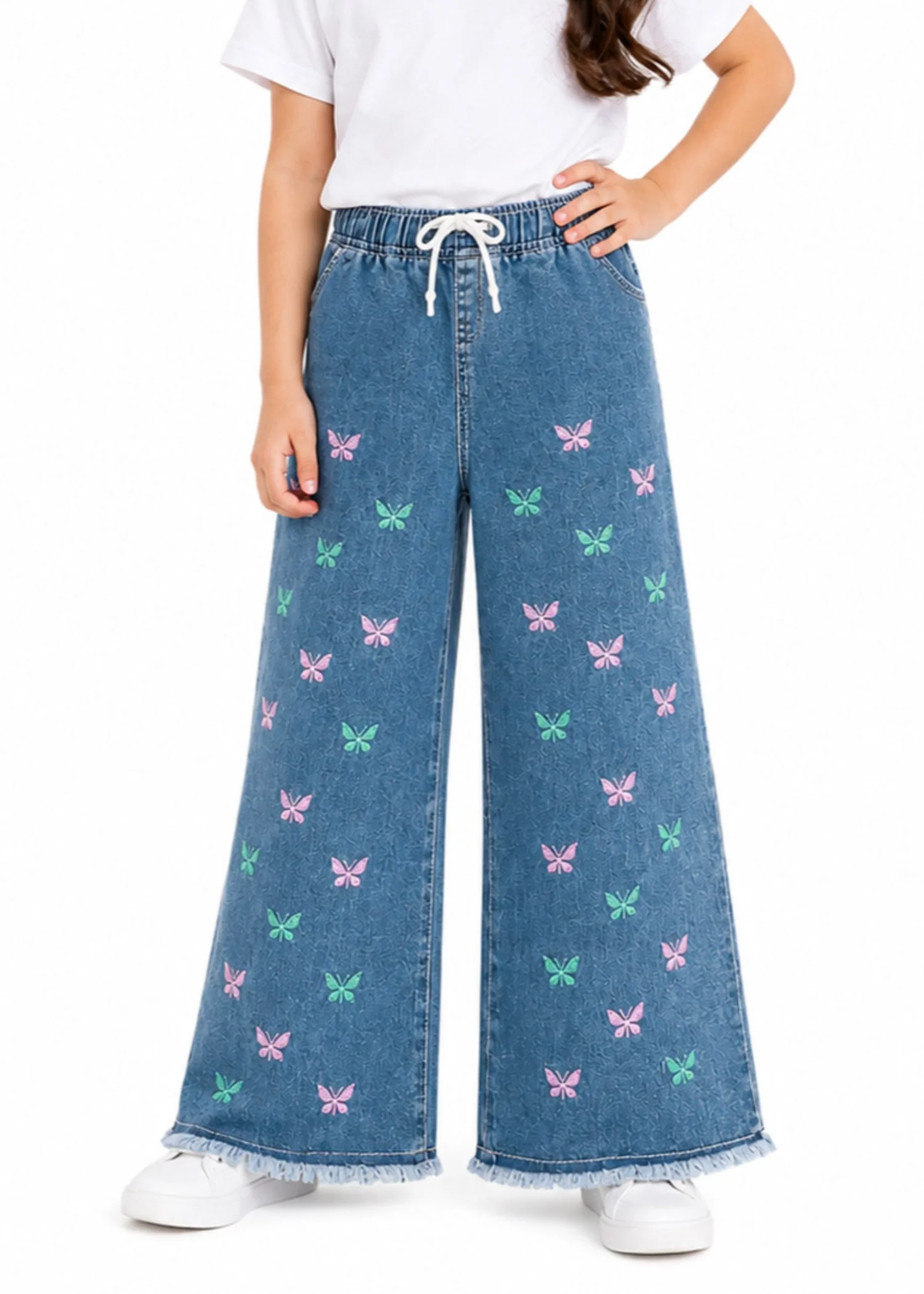denim Jeans in Steel blue