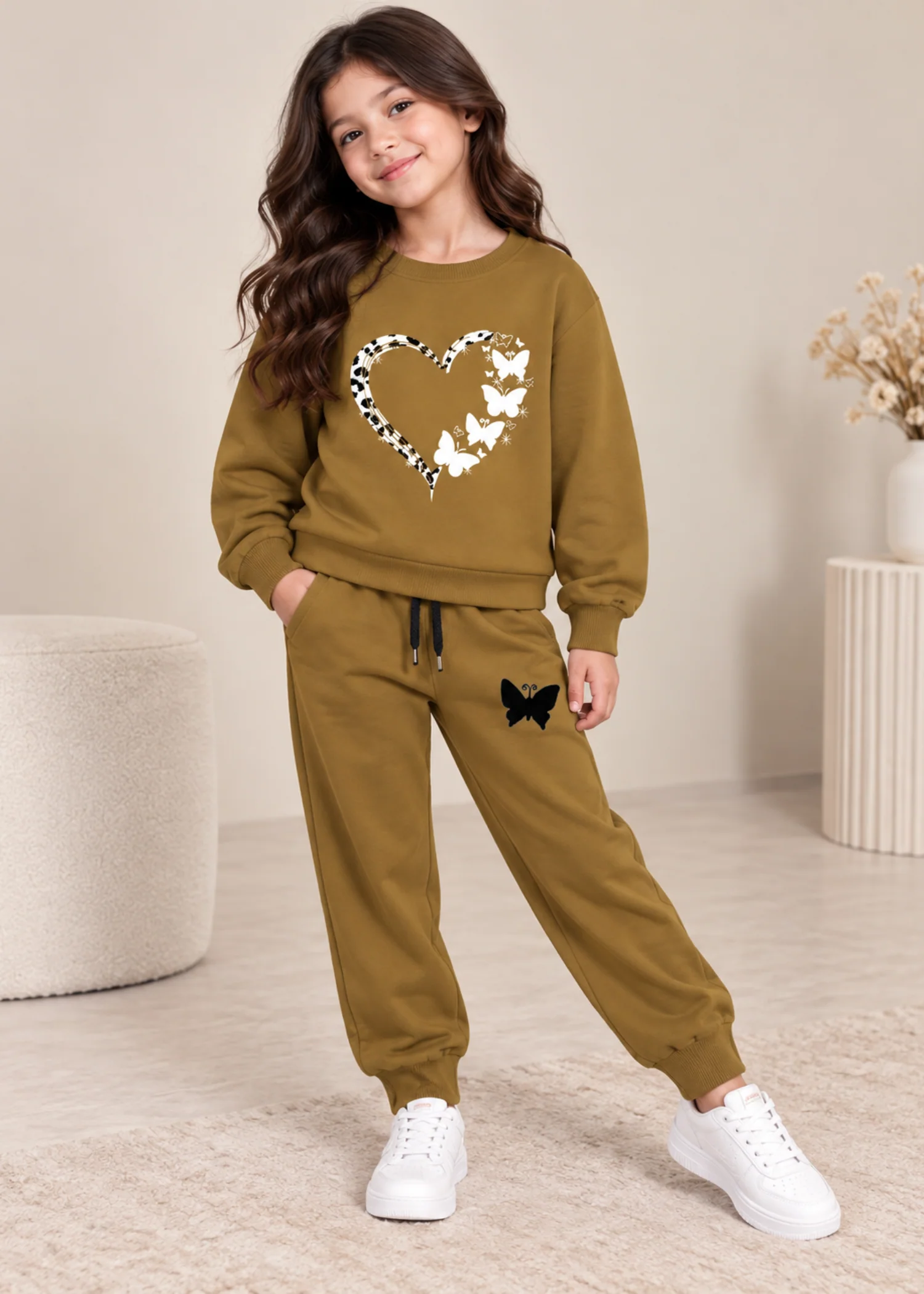 Co Ord Sets in Golden brown