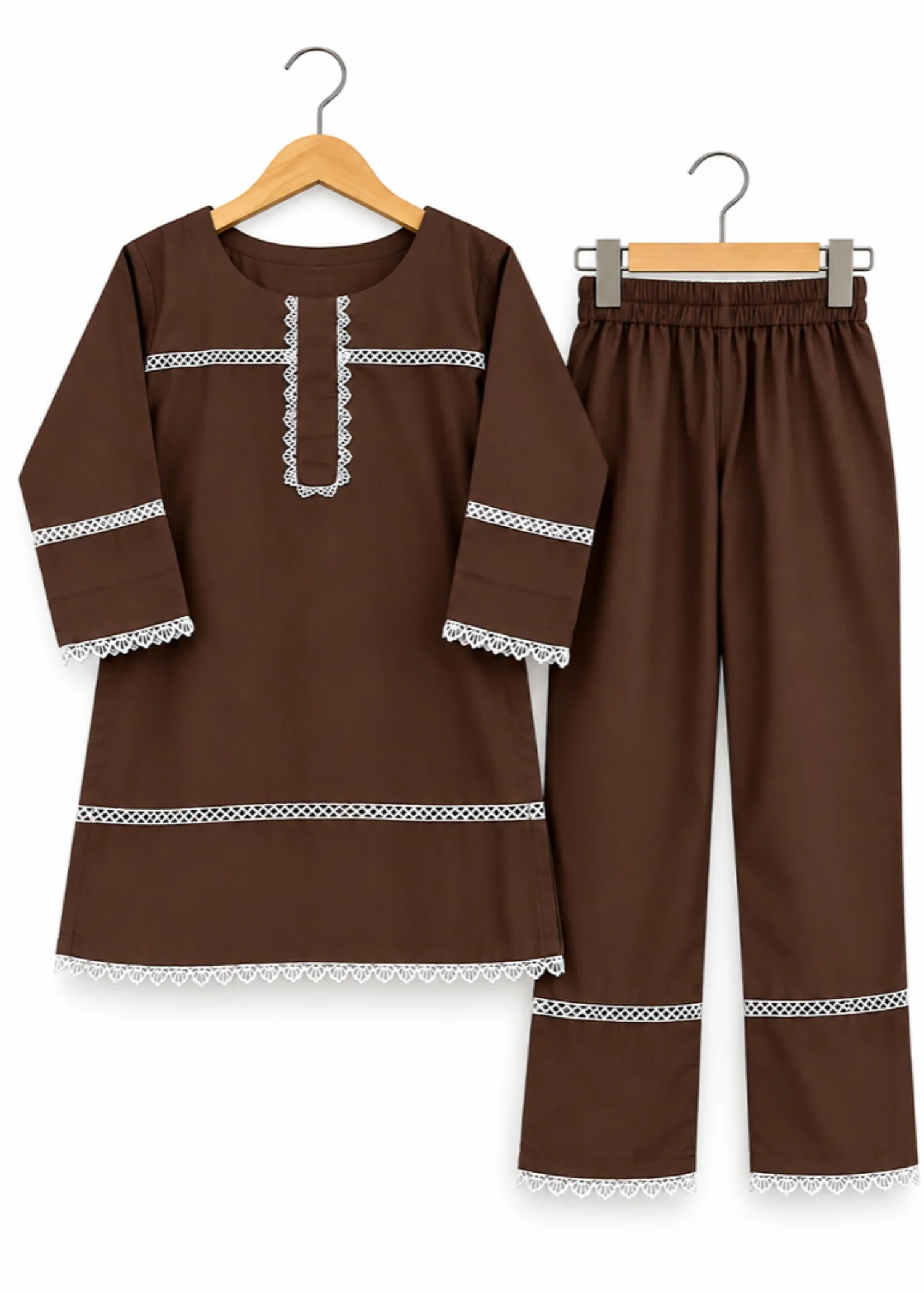 Co Ord Sets in Brunette brown - view 2