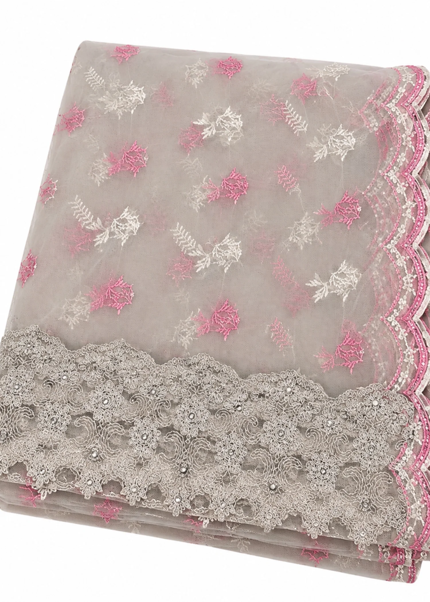 Dupatta in Off-white Color by - Trendy Women Dupatta QTE7698 - view 4