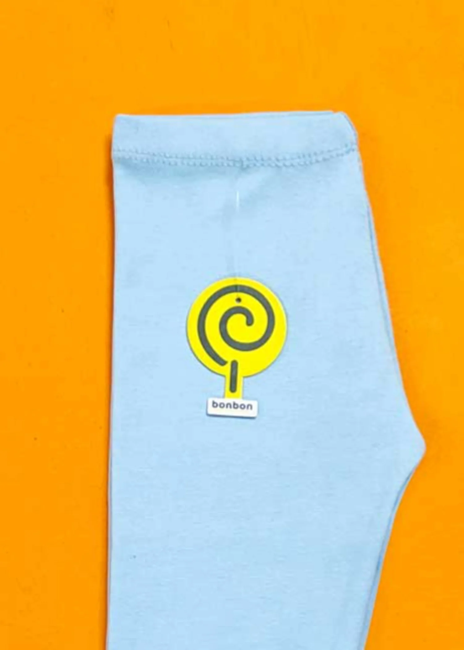 polycotton Tights in Sky blue - view 3