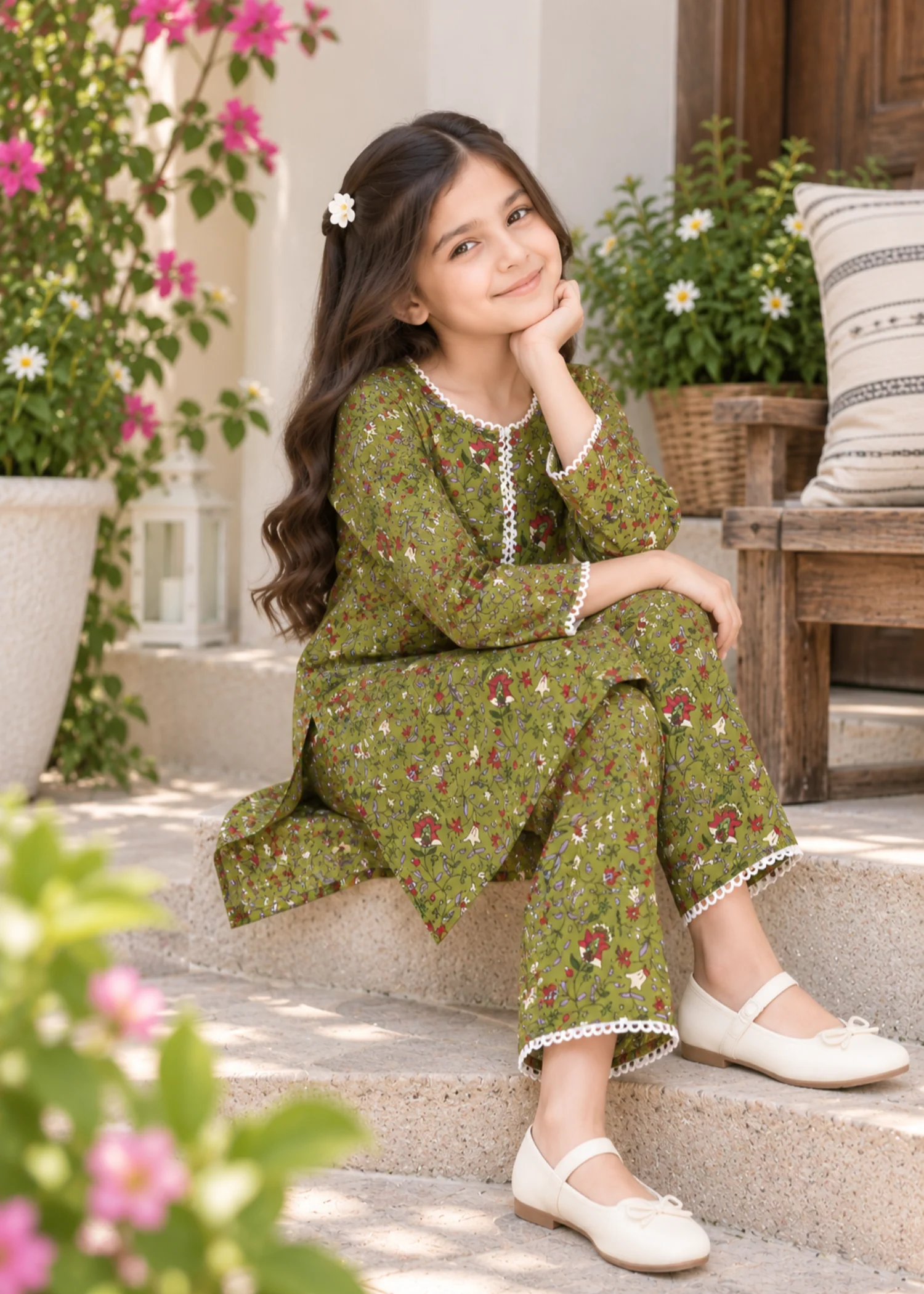 Co Ord Sets in Apple green - view 2