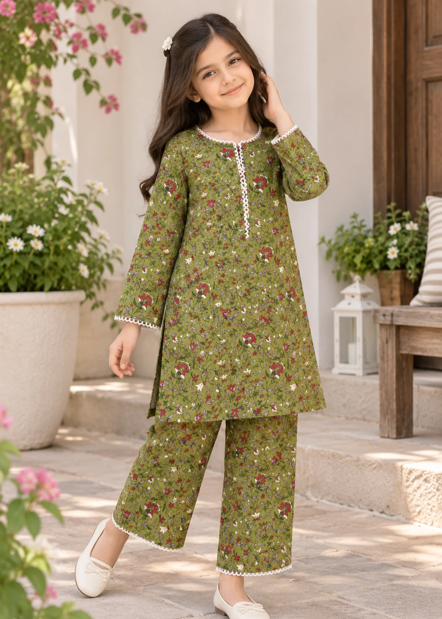 Co Ord Sets in Apple green - view 3