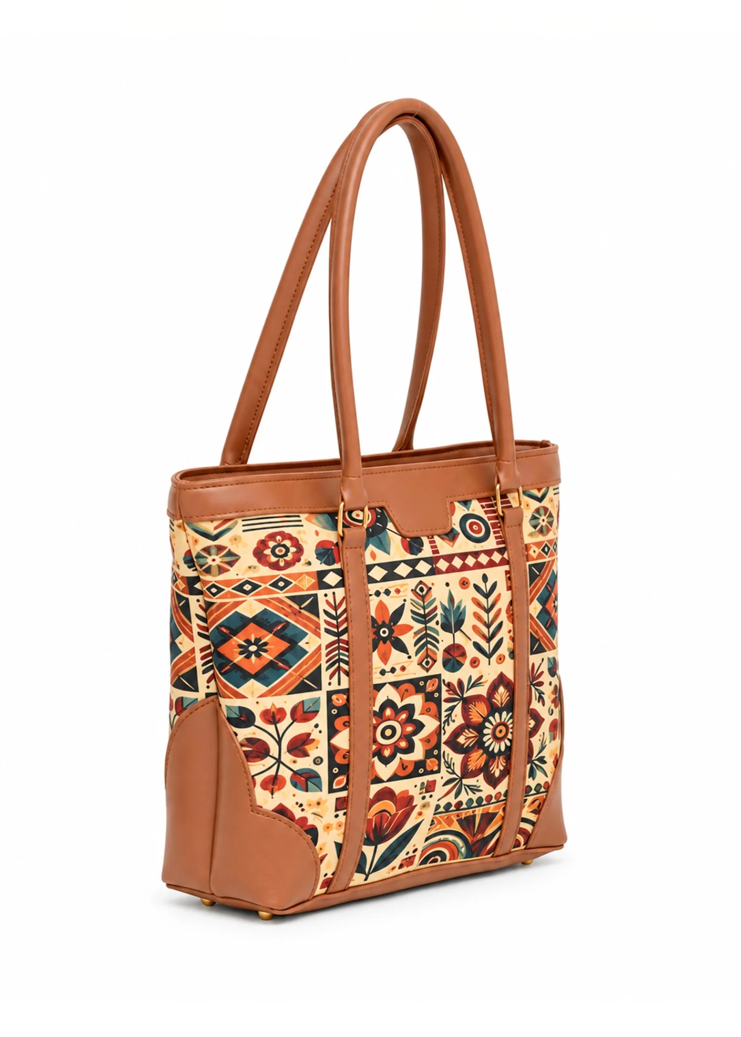 Tote Bag in Brown Color by - Trendy Women Tote Bag DJX5156 - view 2
